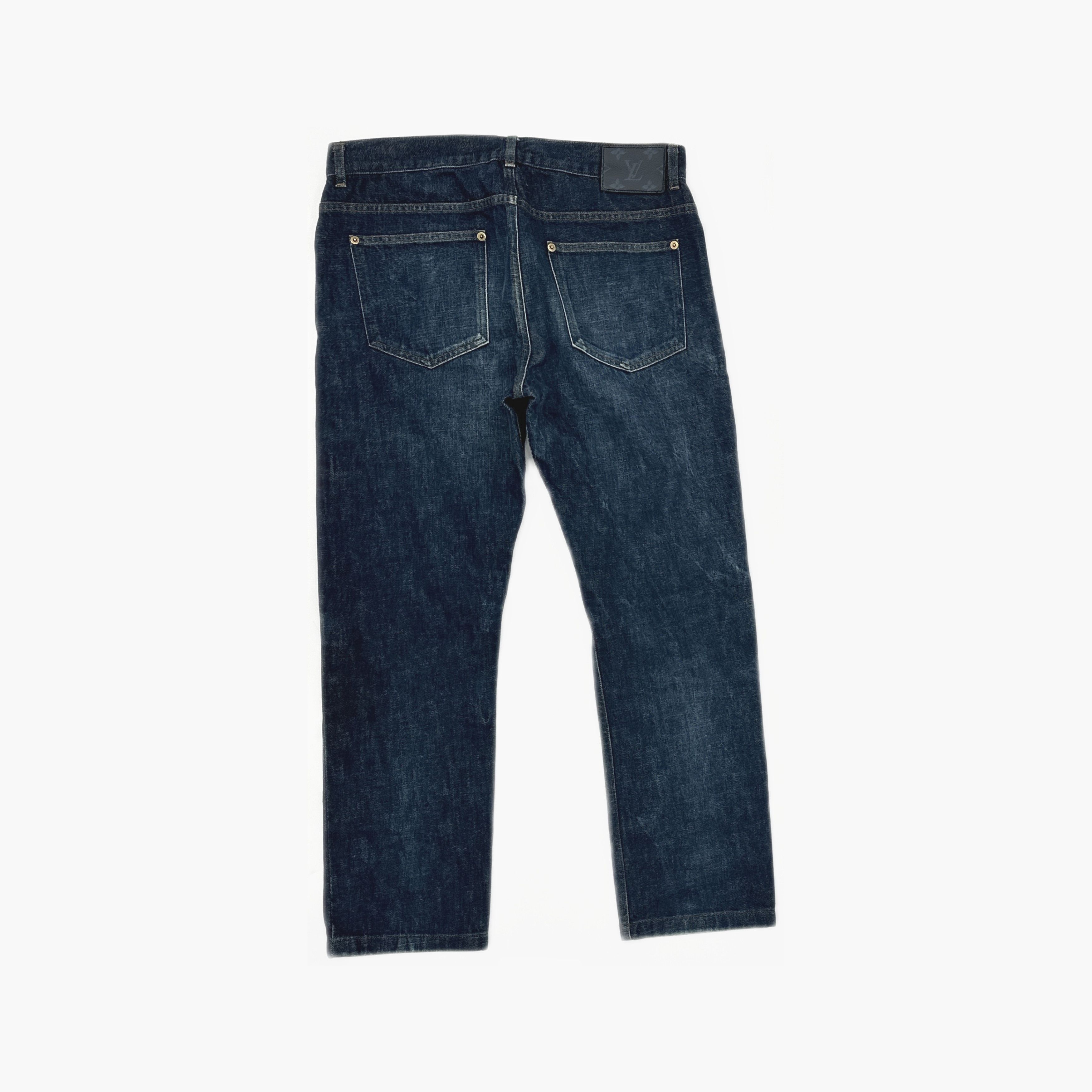 Louis Vuitton Louis Vuitton Classic Denim Jeans Size 34 Size US 34 / EU 50 - 2 Thumbnail