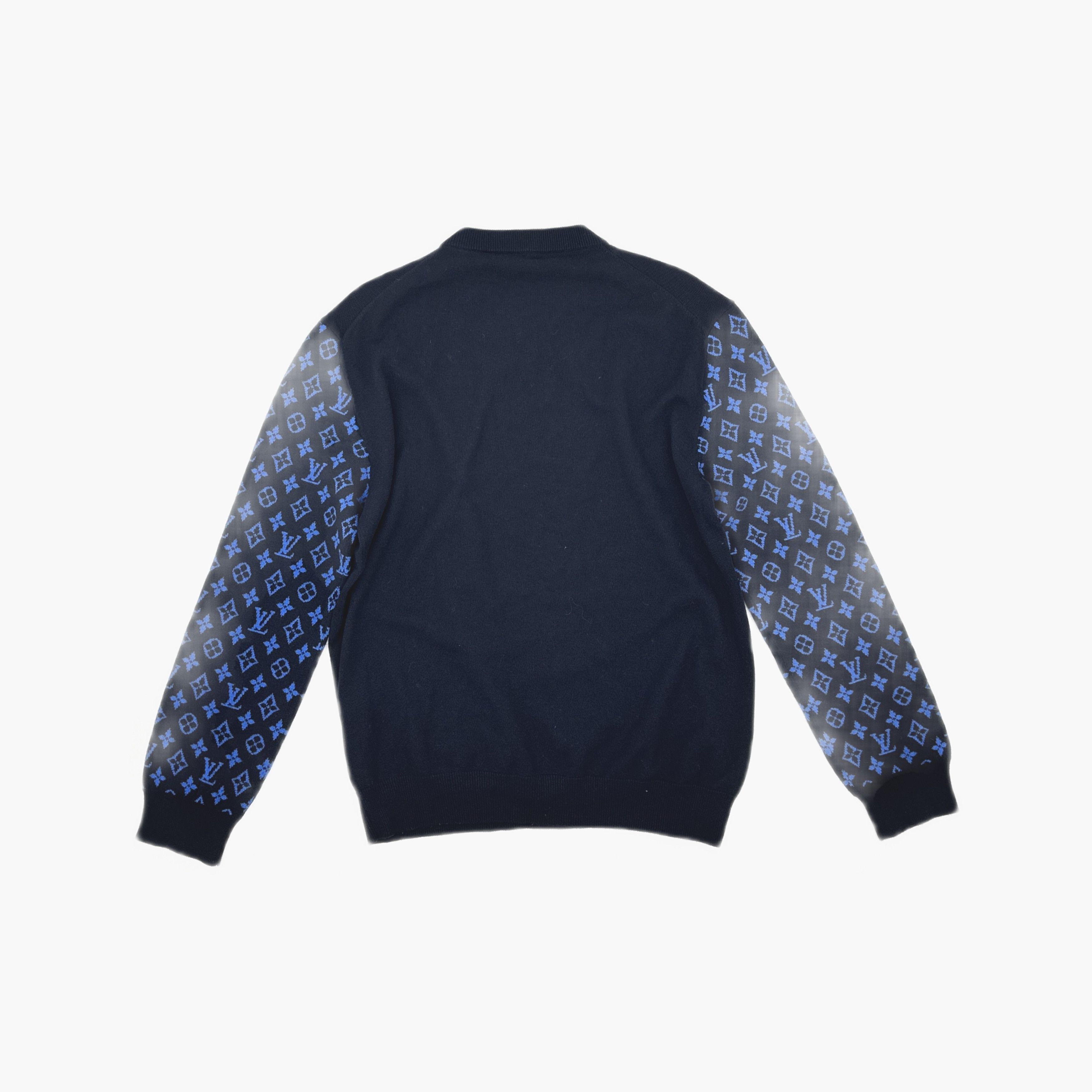 Louis Vuitton Louis Vuitton Monogram Sleeve Sweater Size M Size US M / EU 48-50 / 2 - 2 Thumbnail