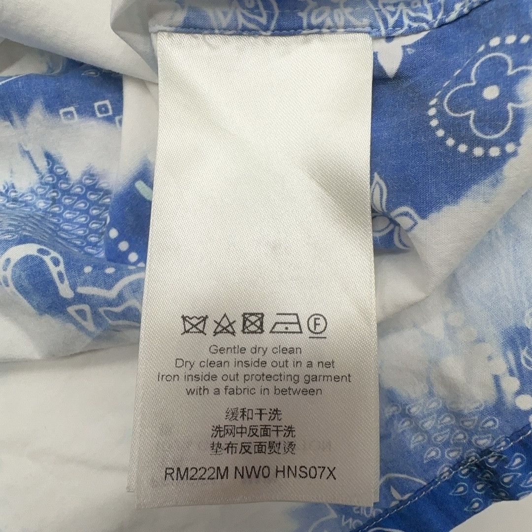 Louis Vuitton Louis Vuitton Bandana Logo Shirt XS Size US XS / EU 42 / 0 - 4 Thumbnail
