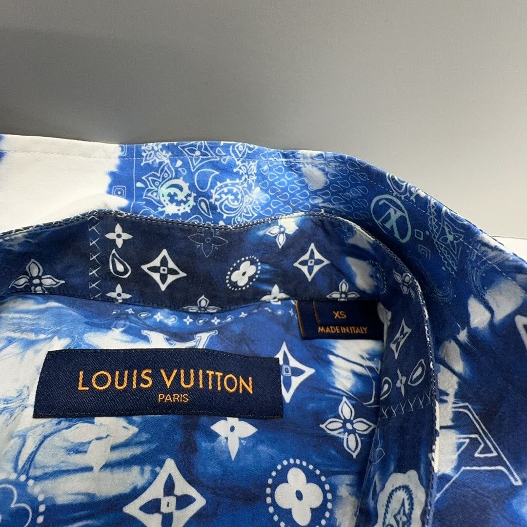 Louis Vuitton Louis Vuitton Bandana Logo Shirt XS Size US XS / EU 42 / 0 - 3 Thumbnail