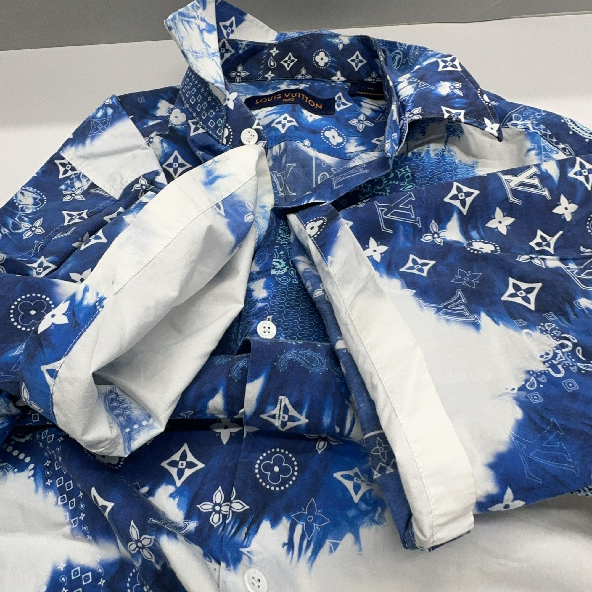 Louis Vuitton Louis Vuitton Bandana Logo Shirt XS Size US XS / EU 42 / 0 - 10 Thumbnail