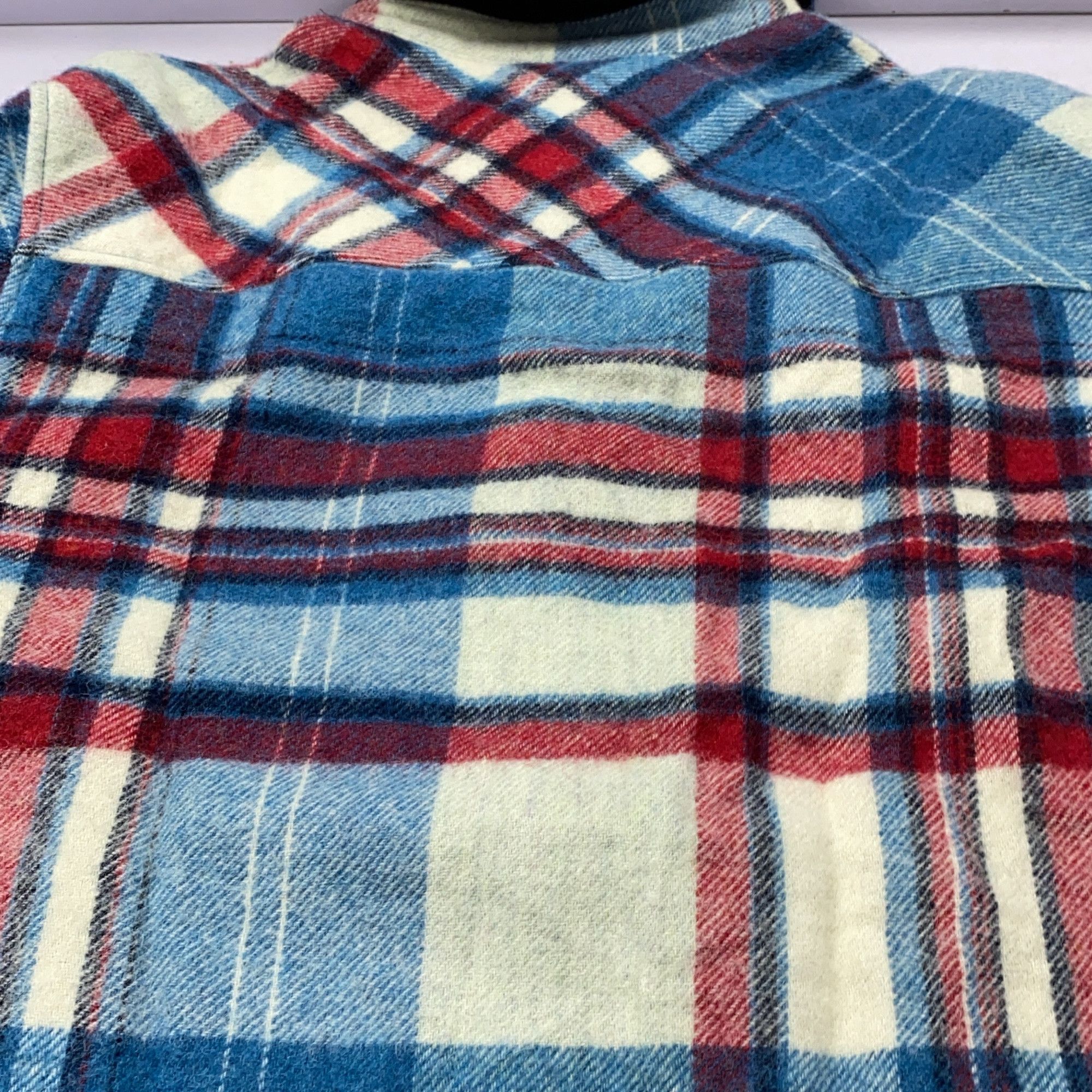 WE11DONE WE11DONE Plaid Half-Zip Shirt Size OS Size US M / EU 48-50 / 2 - 13 Thumbnail