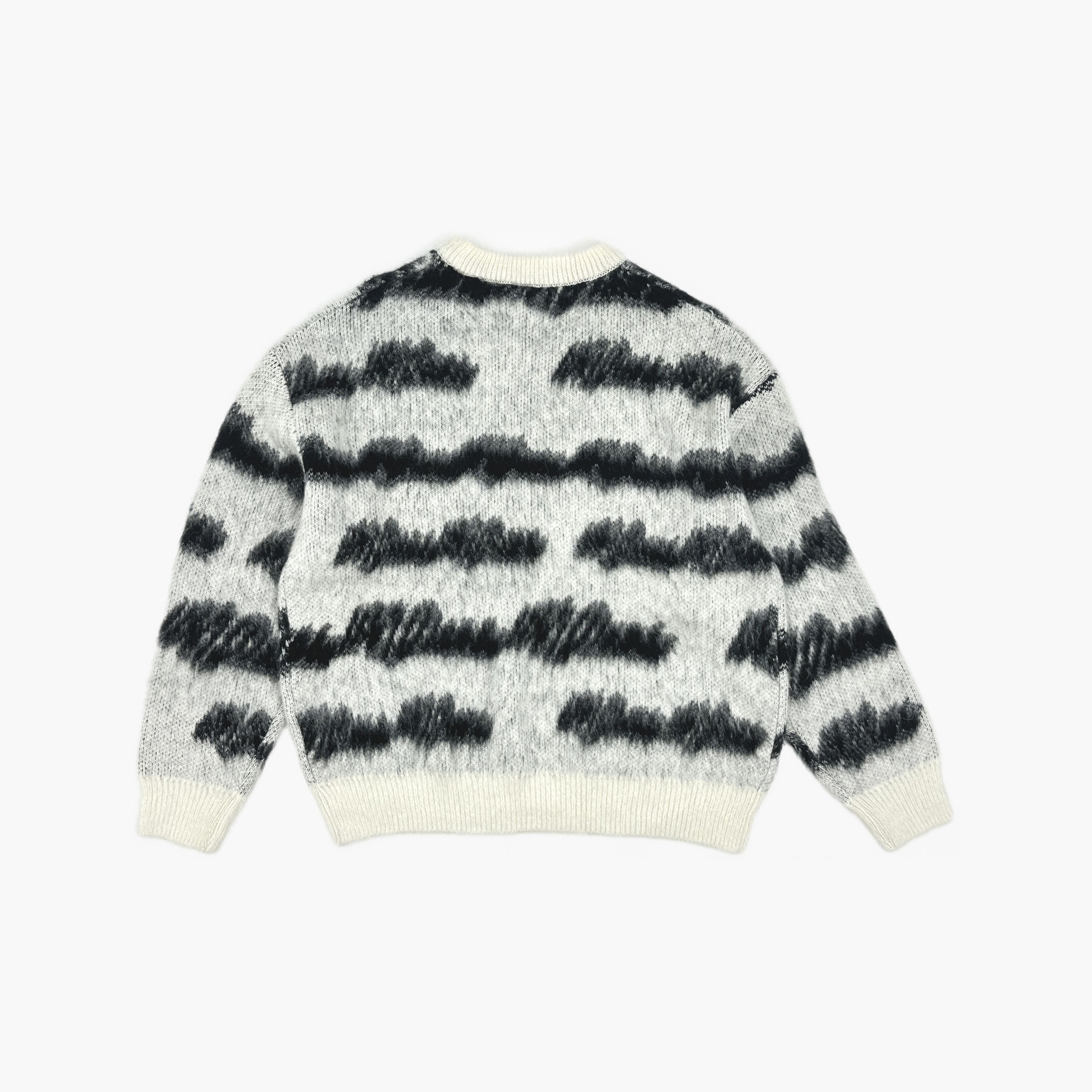 WE11DONE WE11DONE Striped Mohair Sweater Size M Size US M / EU 48-50 / 2 - 2 Thumbnail