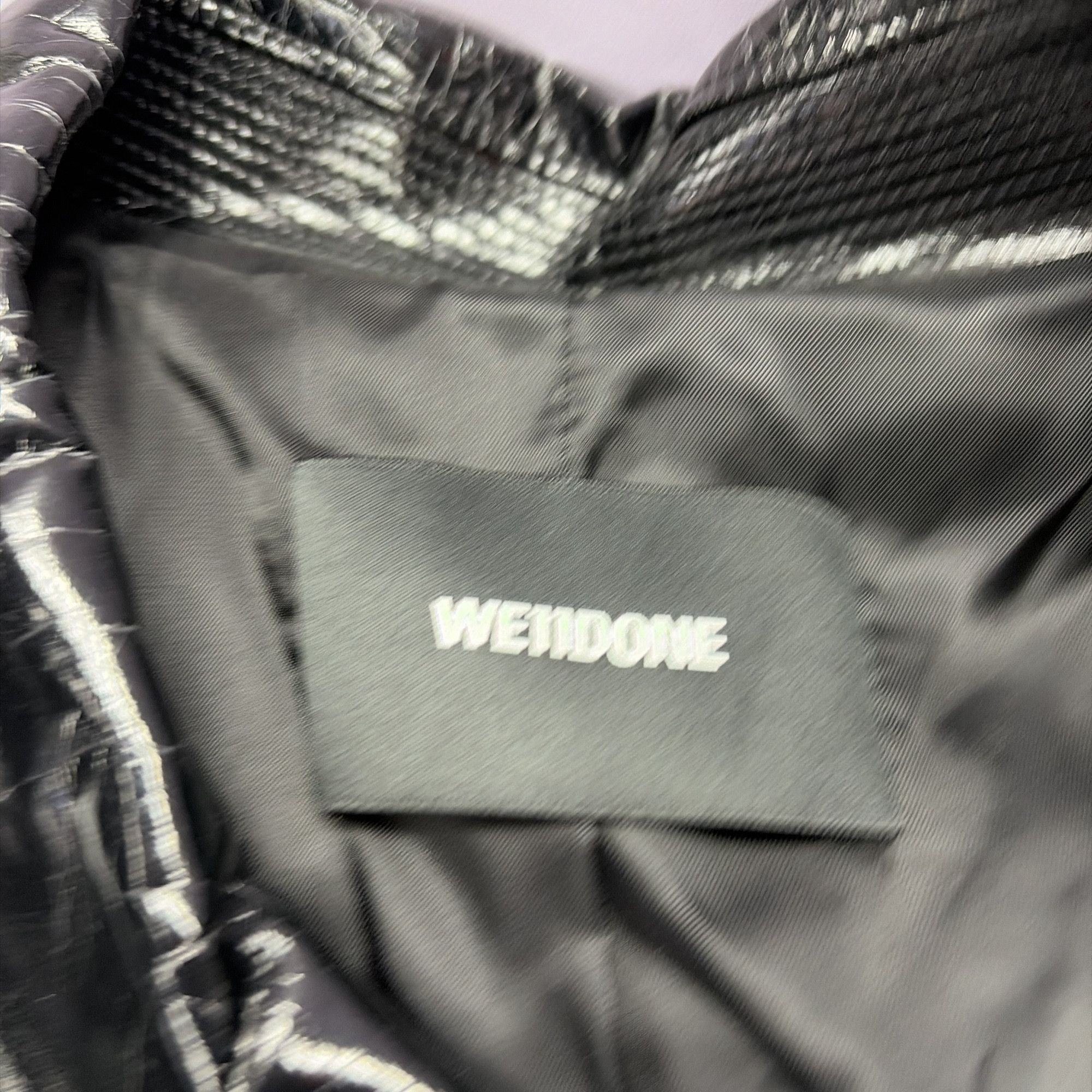 WE11DONE WE11DONE Logo Print Jacket Size L Size US L / EU 52-54 / 3 - 4 Thumbnail