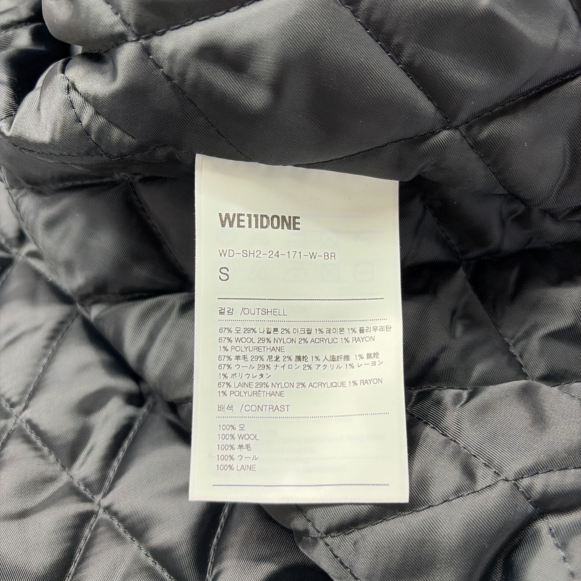 WE11DONE We11done Plaid Sherpa Collar Padded Jacket Size S Size S / US 4 / IT 40 - 3 Thumbnail