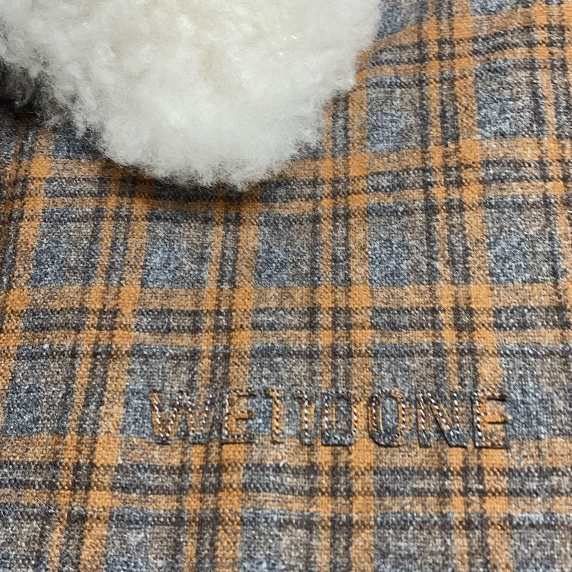 WE11DONE WE11DONE Plaid Sherpa Collar Padded Jacket Size M Size M / US 6-8 / IT 42-44 - 5 Thumbnail