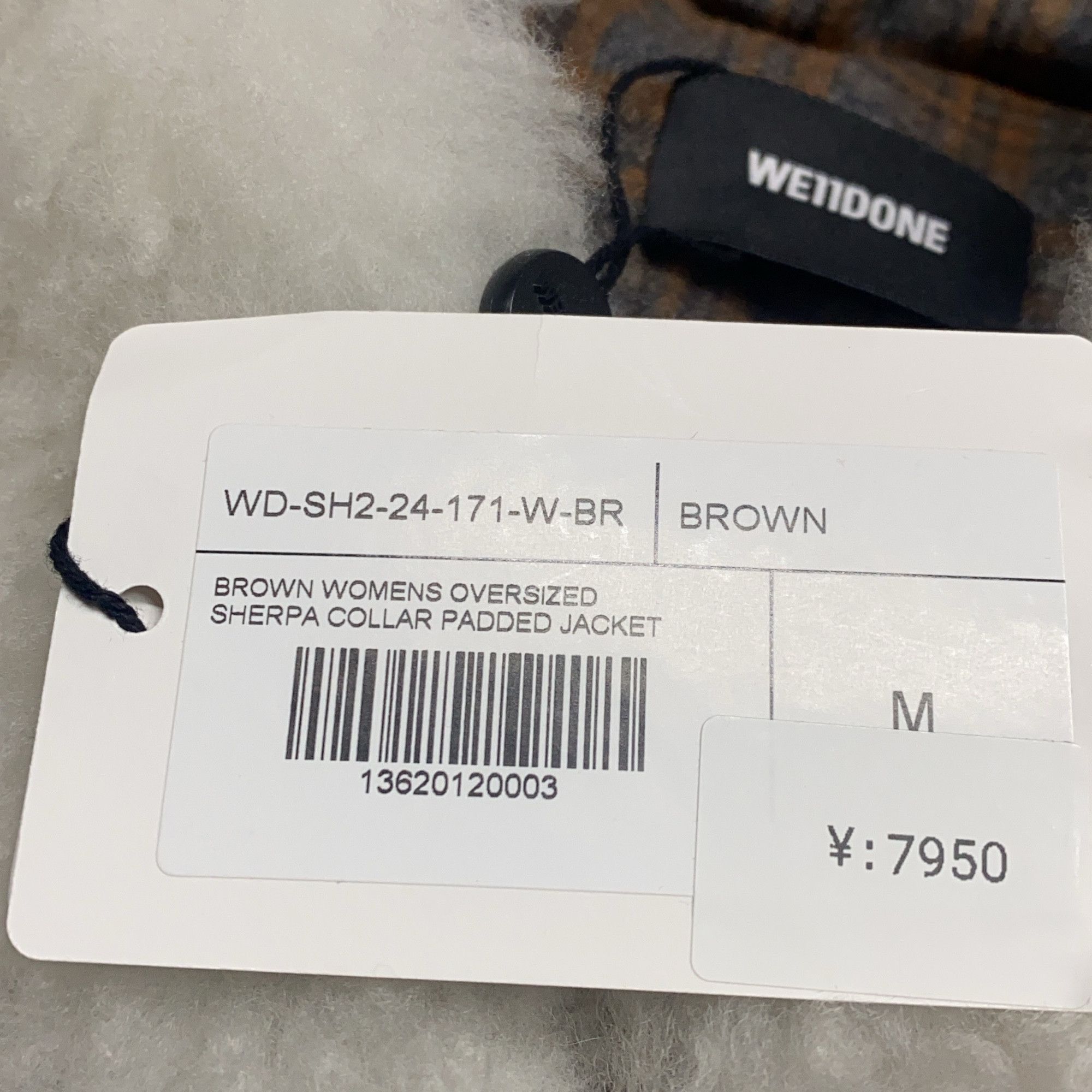 WE11DONE WE11DONE Plaid Sherpa Collar Padded Jacket Size M Size M / US 6-8 / IT 42-44 - 4 Thumbnail