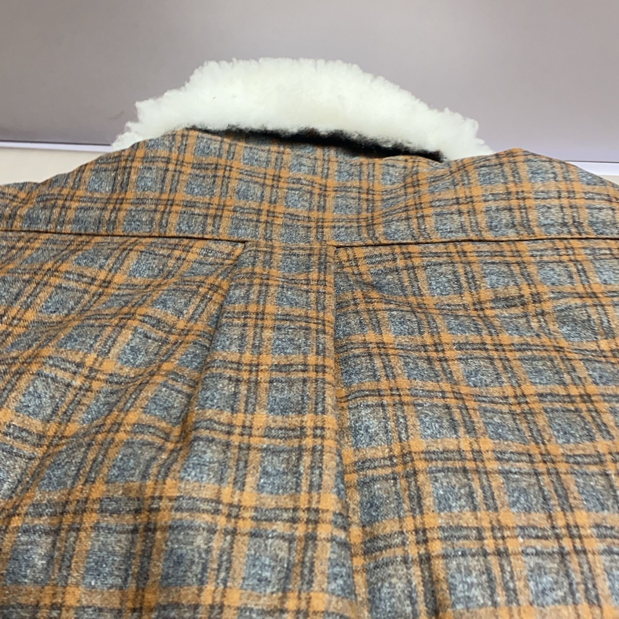 WE11DONE WE11DONE Plaid Sherpa Collar Padded Jacket Size M Size M / US 6-8 / IT 42-44 - 8 Thumbnail