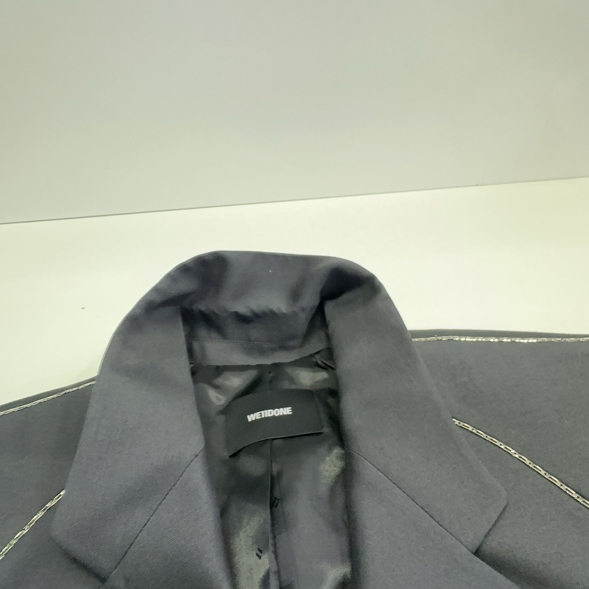 WE11DONE WE11DONE Gray Wool Blend Blazer Size S Size S / US 4 / IT 40 - 6 Thumbnail