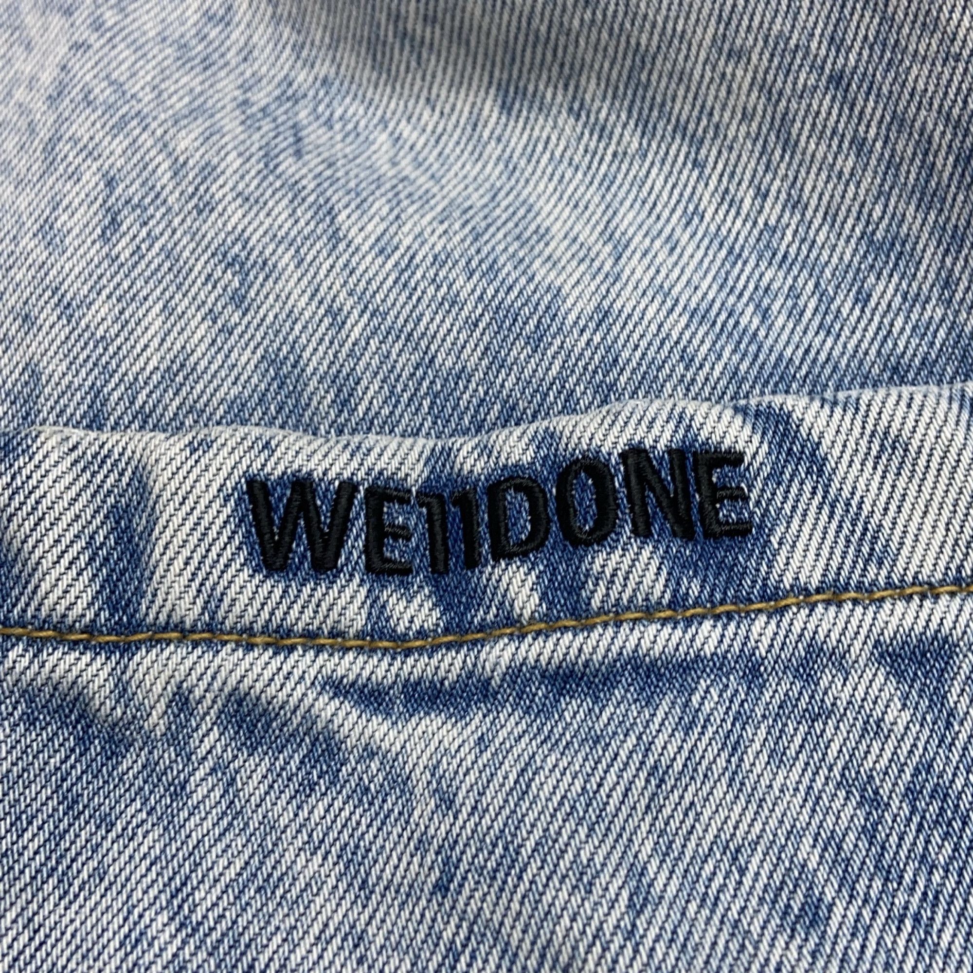 WE11DONE WE11DONE Layered Denim Jacket Size S Size US S / EU 44-46 / 1 - 6 Thumbnail