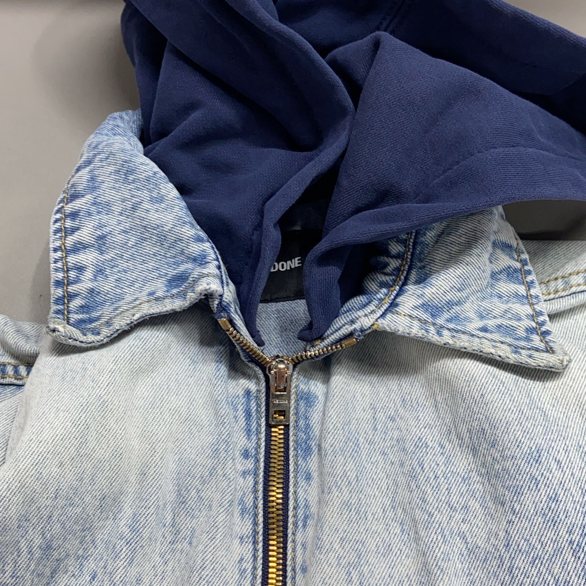WE11DONE WE11DONE Layered Denim Jacket Size S Size US S / EU 44-46 / 1 - 9 Thumbnail