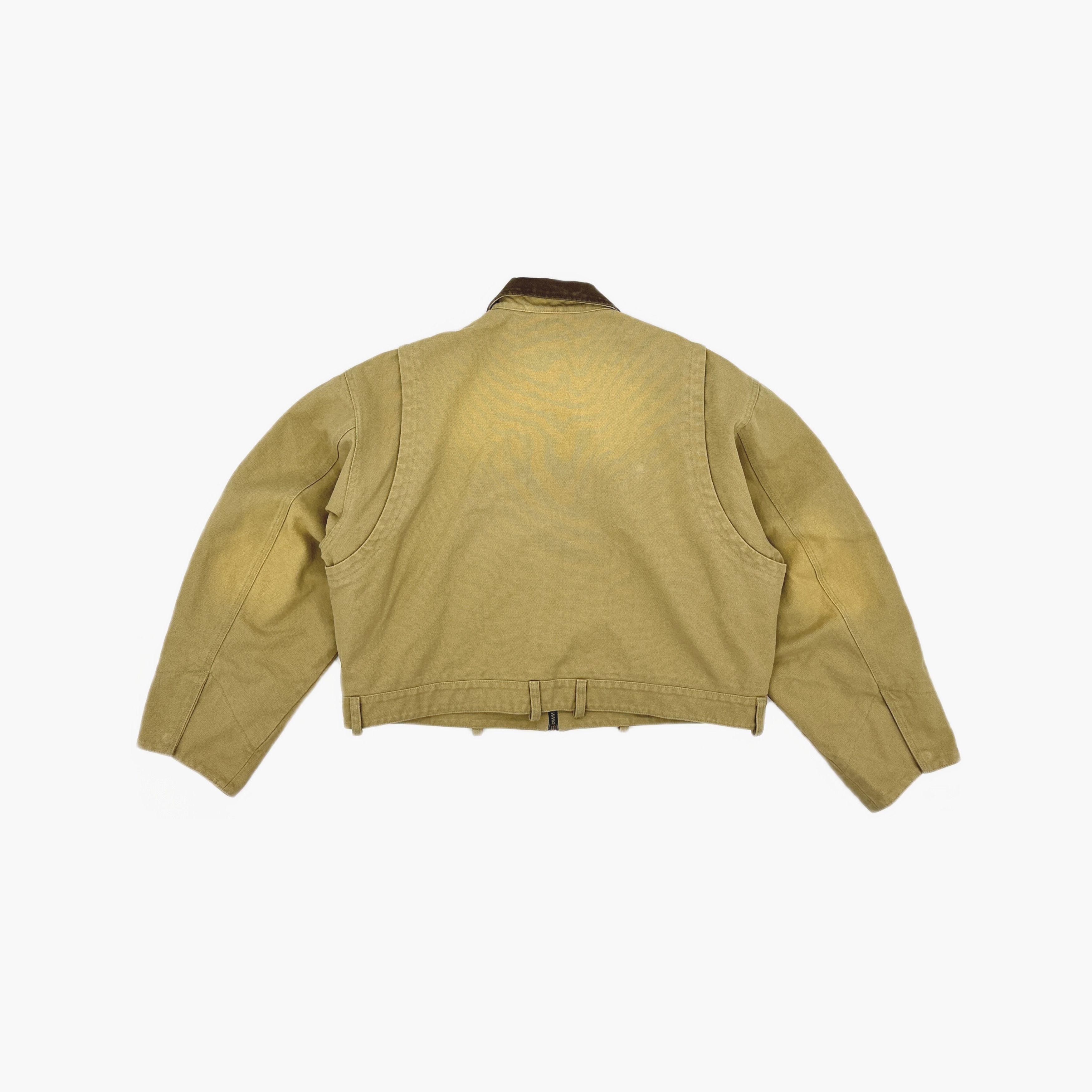 WE11DONE WE11DONE Beige Washed Work Jacket Size M Size M / US 6-8 / IT 42-44 - 2 Thumbnail
