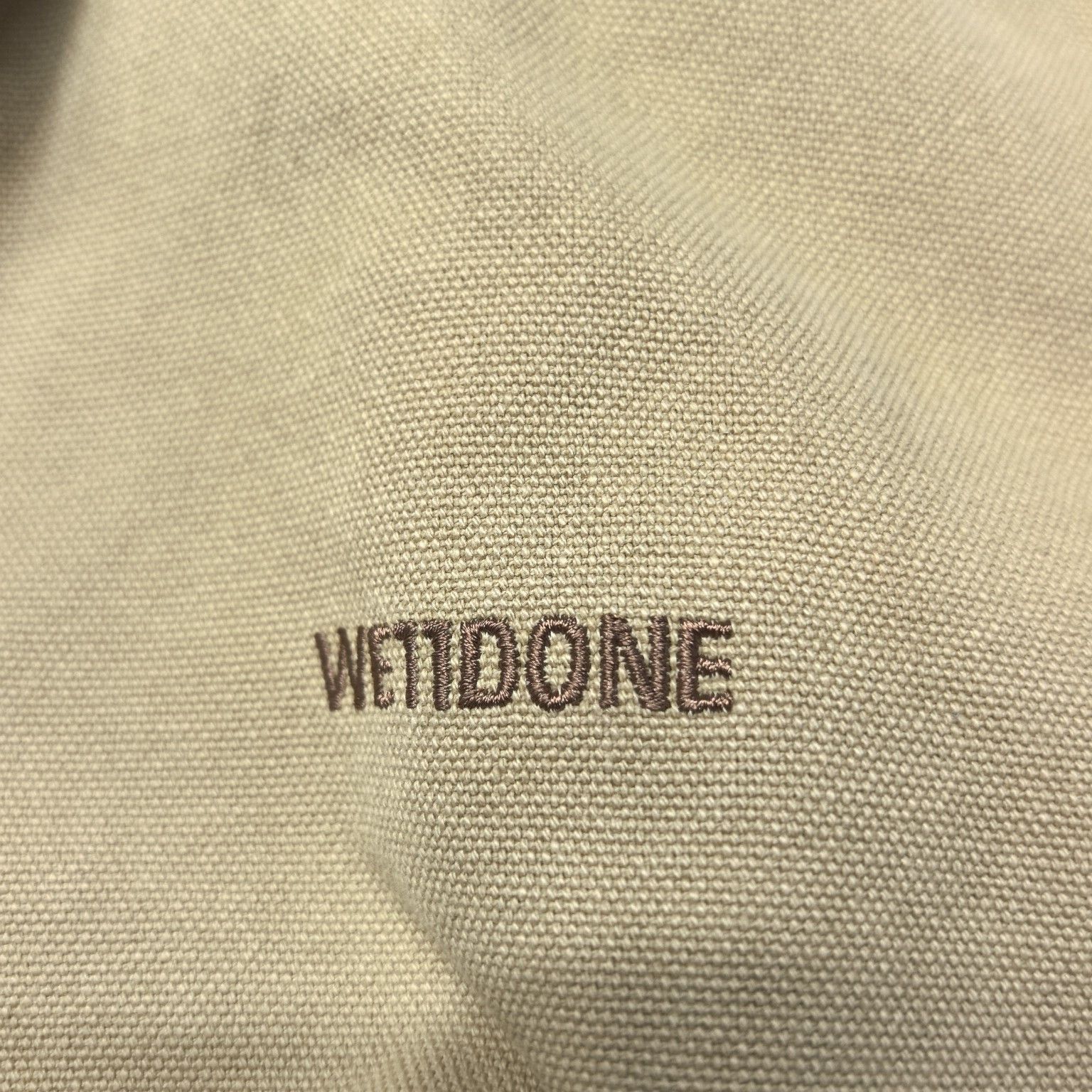 WE11DONE WE11DONE Beige Washed Work Jacket Size M Size M / US 6-8 / IT 42-44 - 4 Thumbnail