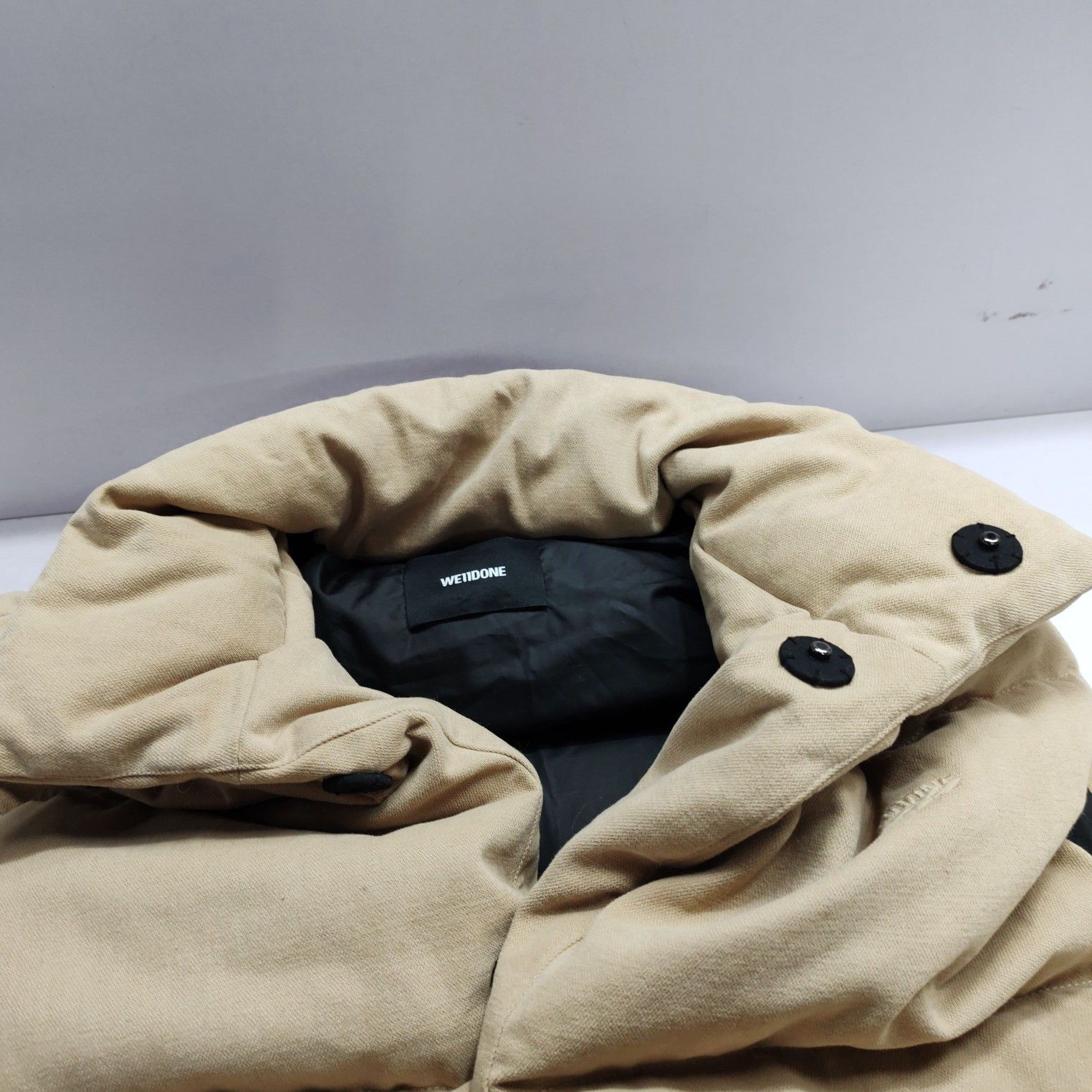 WE11DONE WE11DONE Beige Down Vest Size S Size US S / EU 44-46 / 1 - 7 Thumbnail