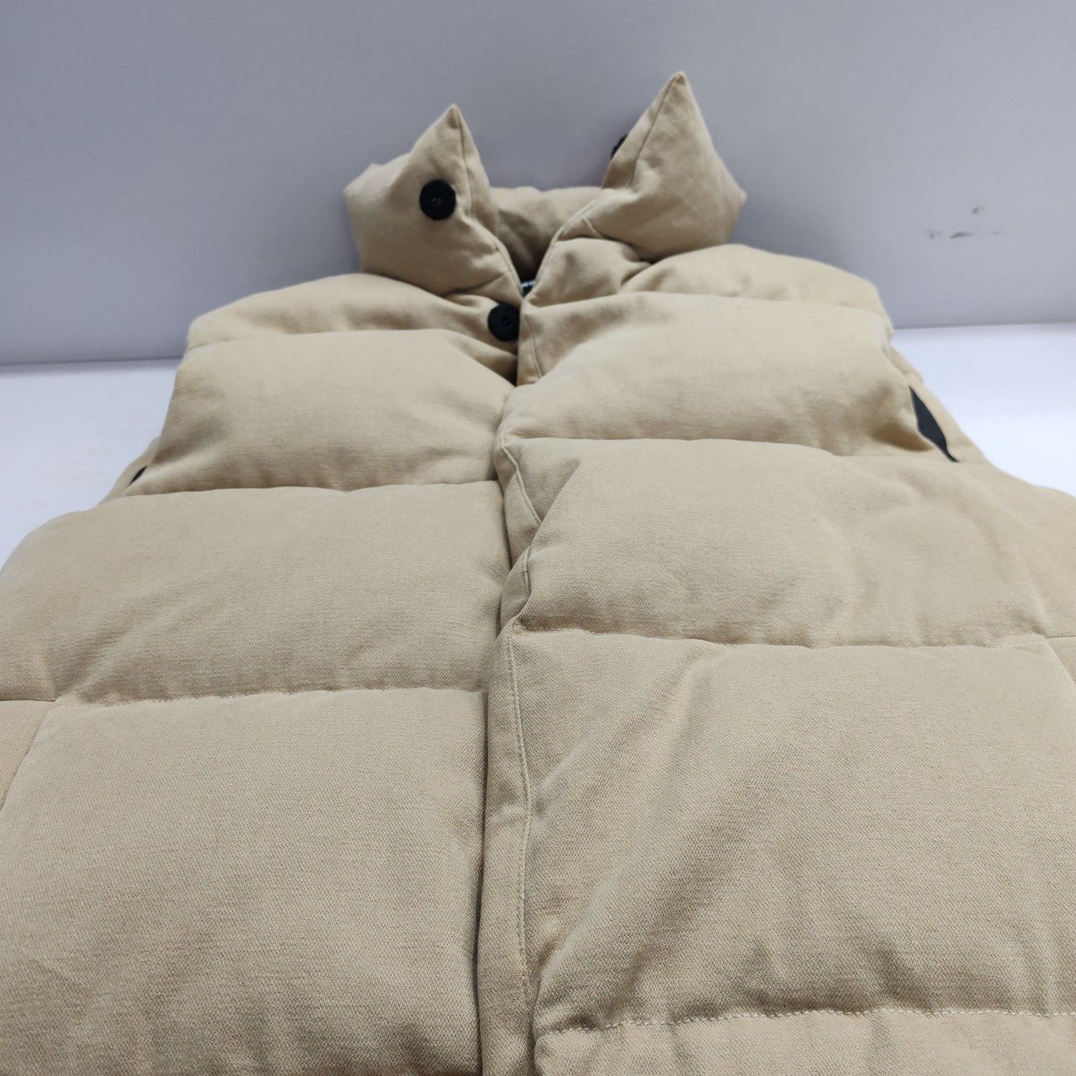 WE11DONE WE11DONE Beige Down Vest Size S Size US S / EU 44-46 / 1 - 8 Thumbnail