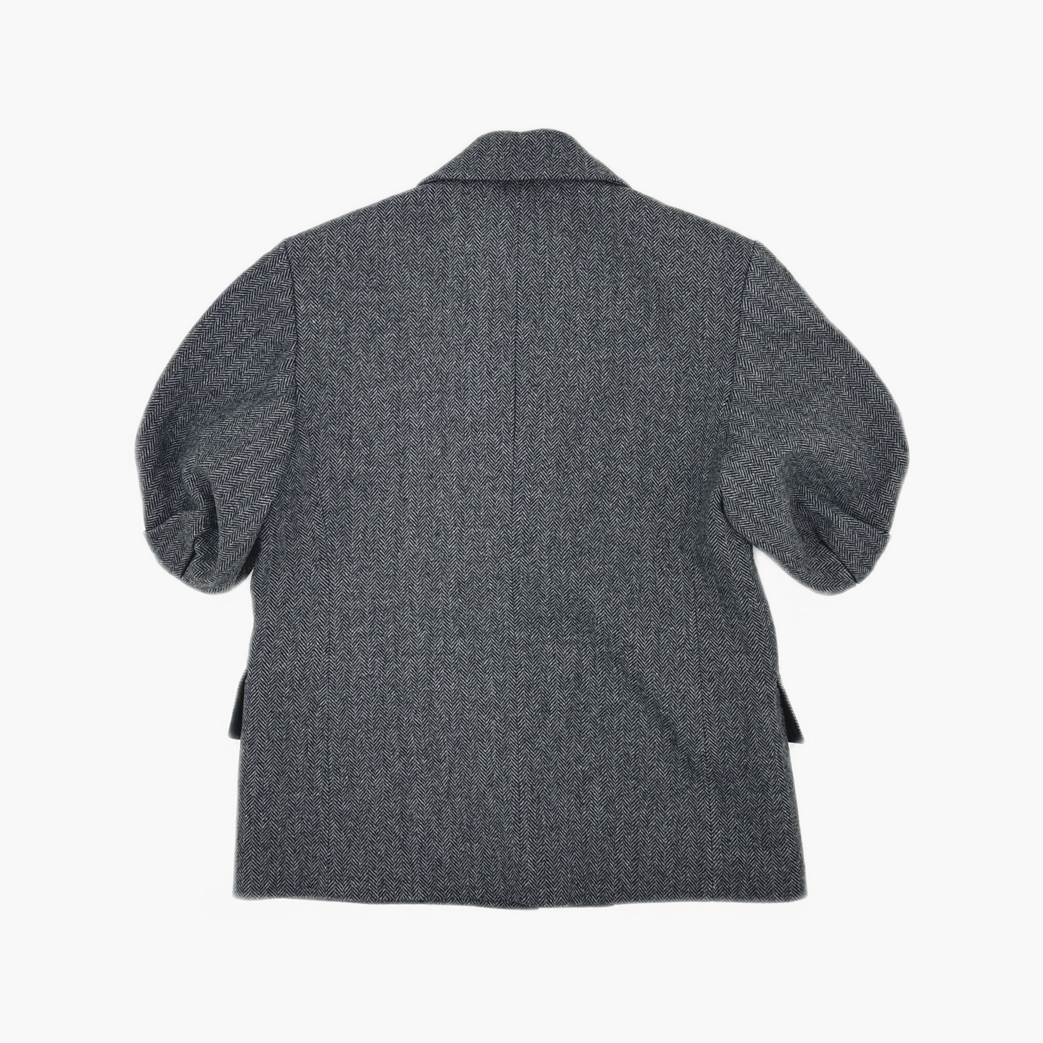 WE11DONE WE11DONE Herringbone Wool Blend Blazer Size S Size S / US 4 / IT 40 - 2 Thumbnail