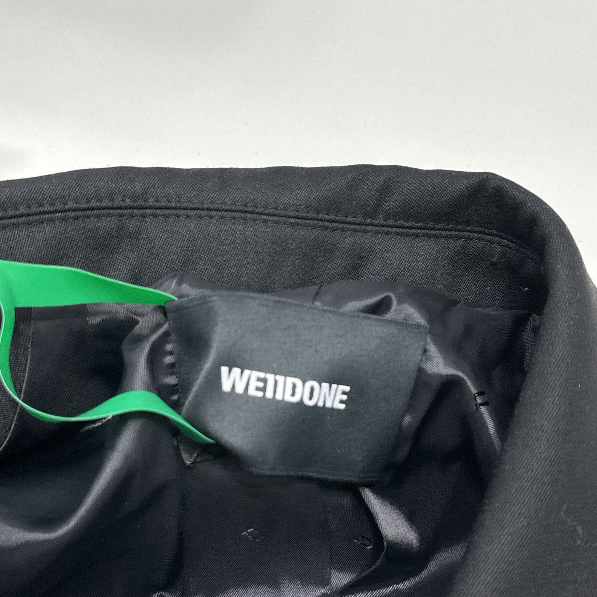 WE11DONE WE11DONE Logo Graffitied Blazer Size 34R Size 34R - 3 Thumbnail