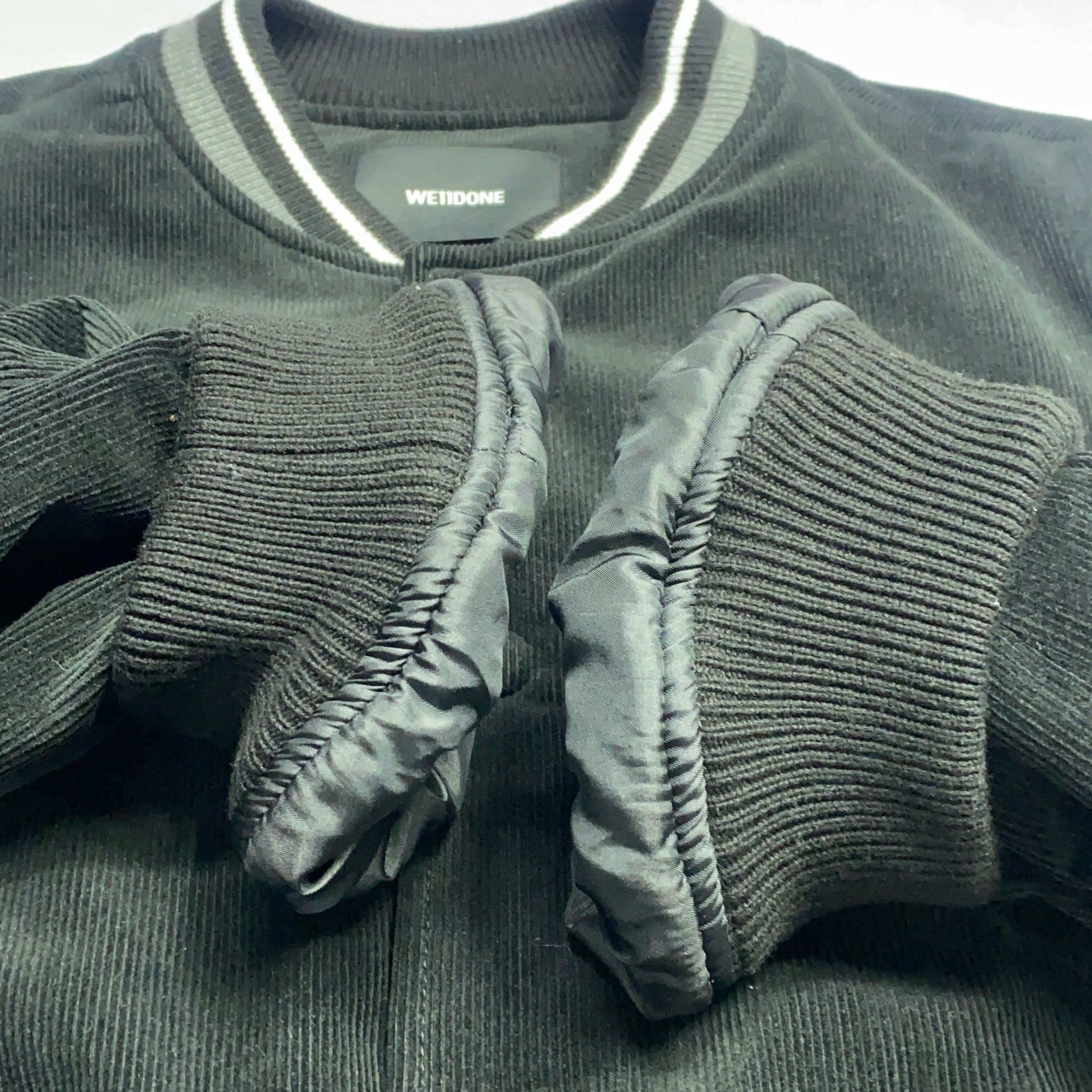 WE11DONE WE11DONE Bear Corduroy Varsity Jacket Size L Size L / US 10 / IT 46 - 17 Thumbnail
