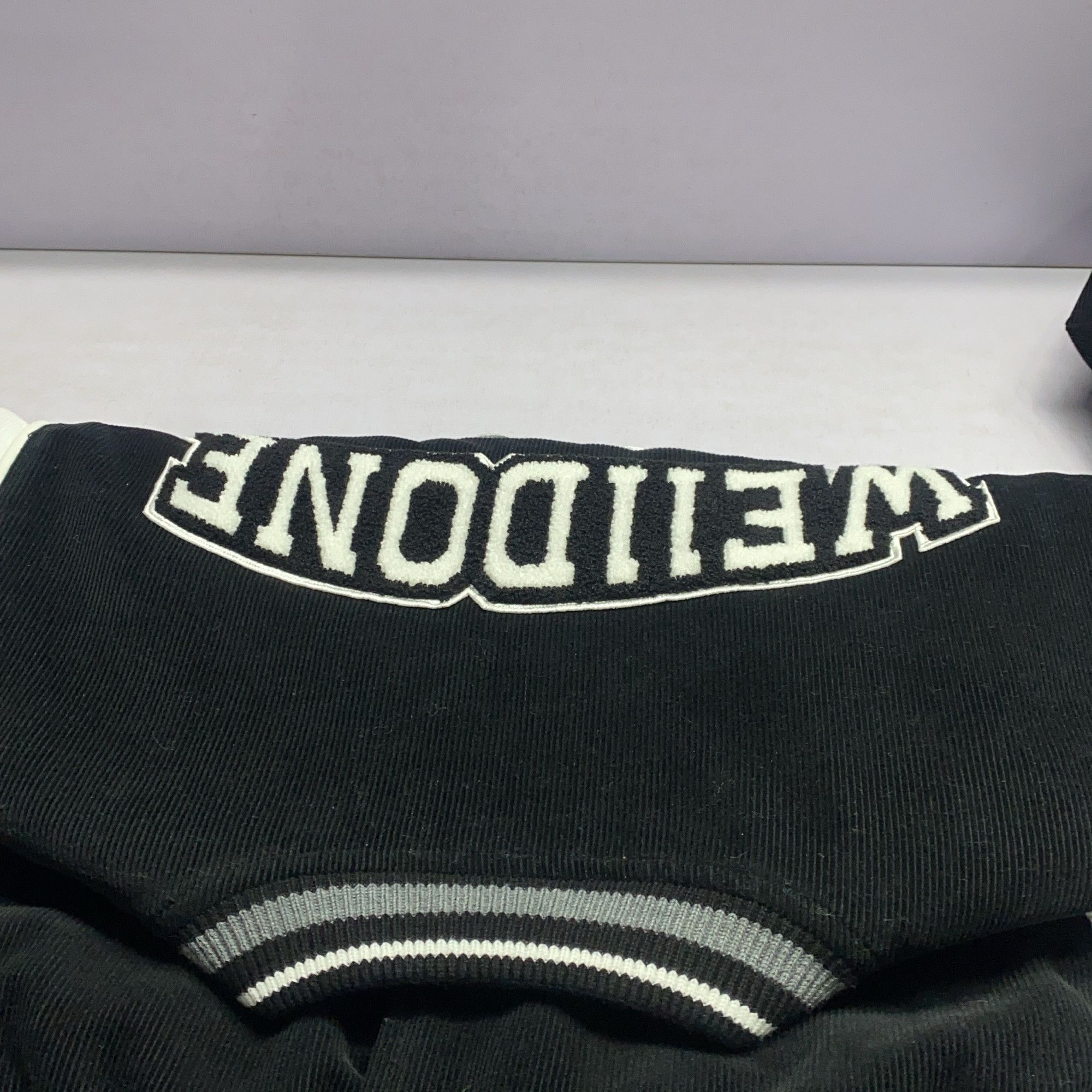 WE11DONE WE11DONE Bear Corduroy Varsity Jacket Size L Size L / US 10 / IT 46 - 10 Thumbnail