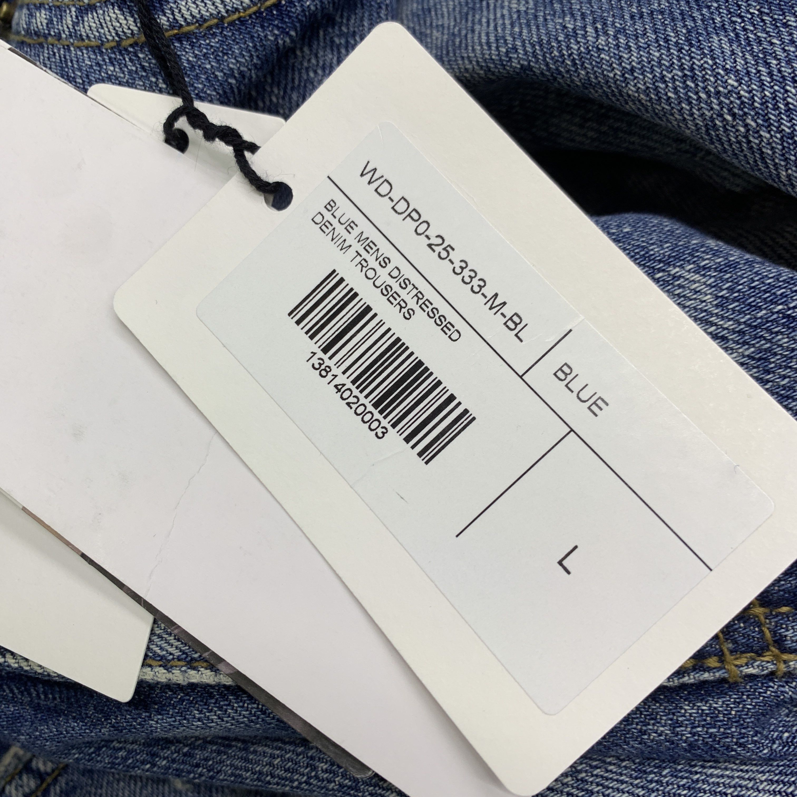 WE11DONE WE11DONE Distressed Denim Jeans Size L Size US 34 / EU 50 - 4 Thumbnail