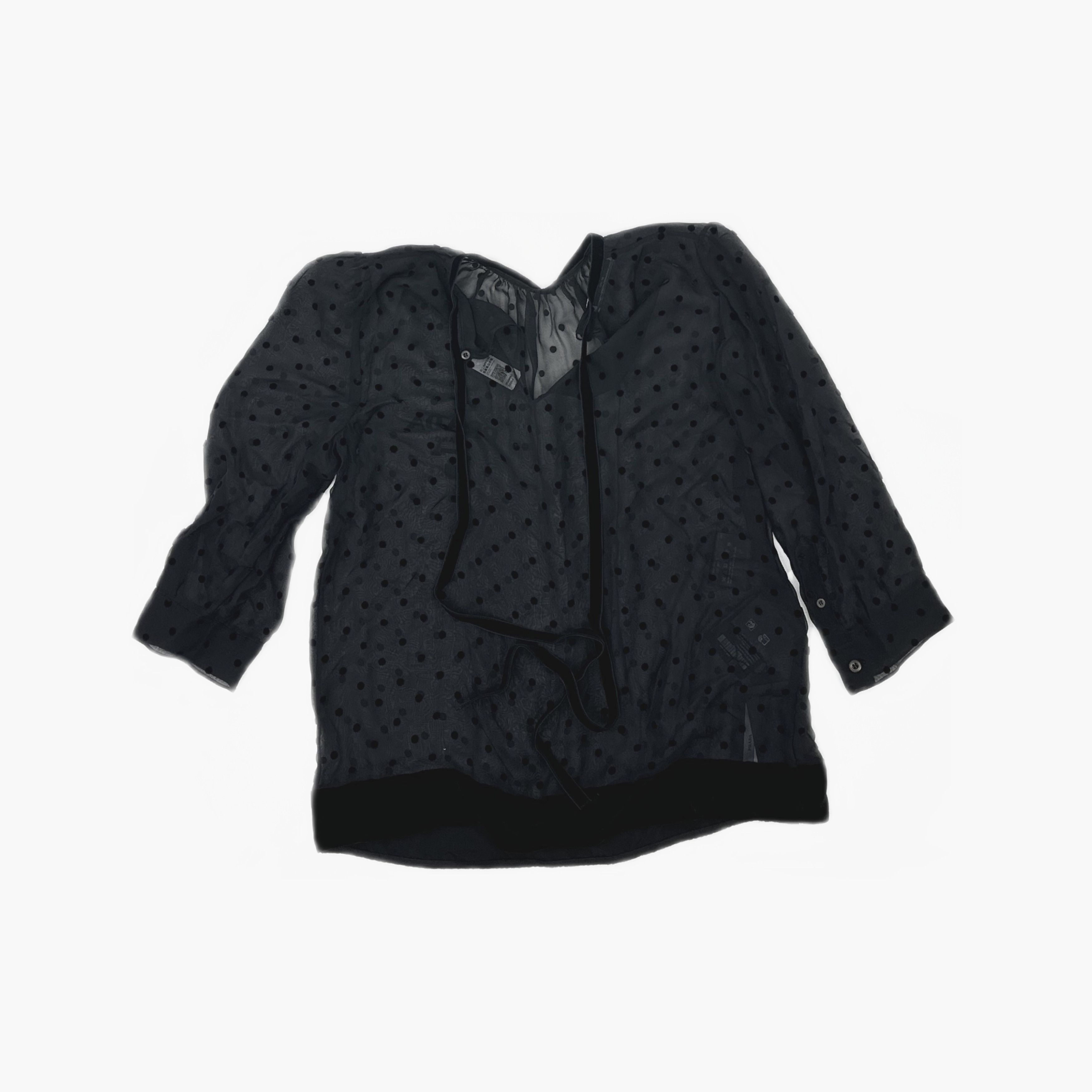 Prada Prada Polka Dot Blouse Size 38 Size XS / US 0-2 / IT 36-38 - 2 Thumbnail