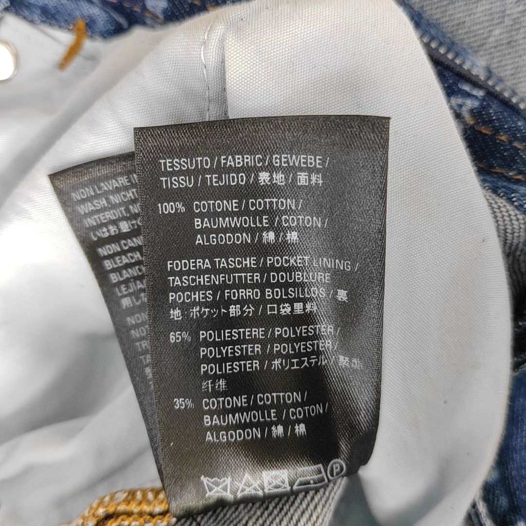 Balenciaga Balenciaga Logo Denim Jeans Size 29 Size US 29 - 3 Thumbnail