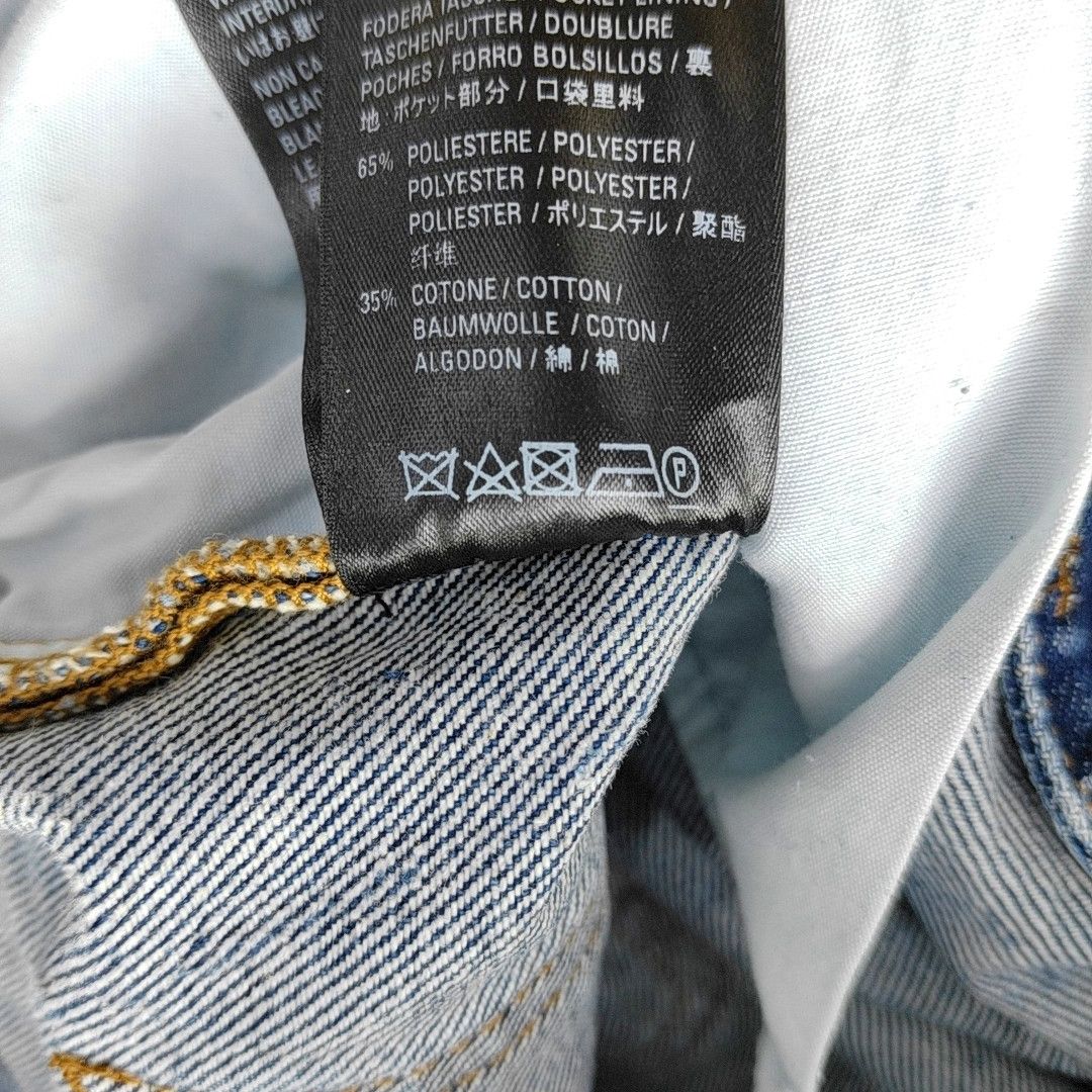 Balenciaga Balenciaga Logo Denim Jeans Size 29 Size US 29 - 4 Thumbnail