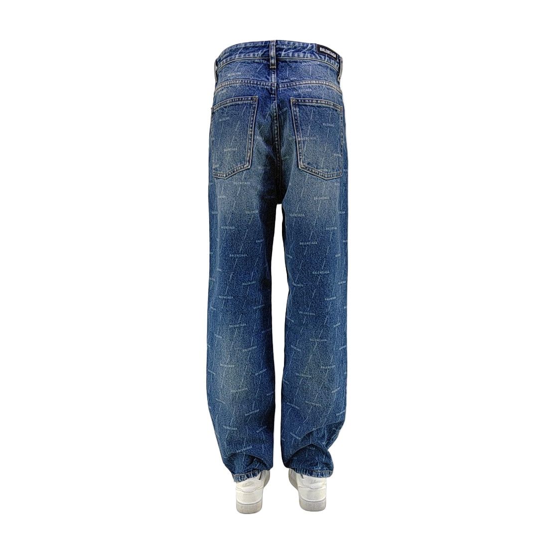 Balenciaga Balenciaga Logo Denim Jeans Size 29 Size US 29 - 2 Thumbnail