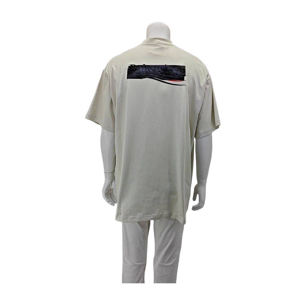 Balenciaga BALENCIAGA Graphic Logo T-Shirt Size M Size US M / EU 48-50 / 2 - 2 Thumbnail