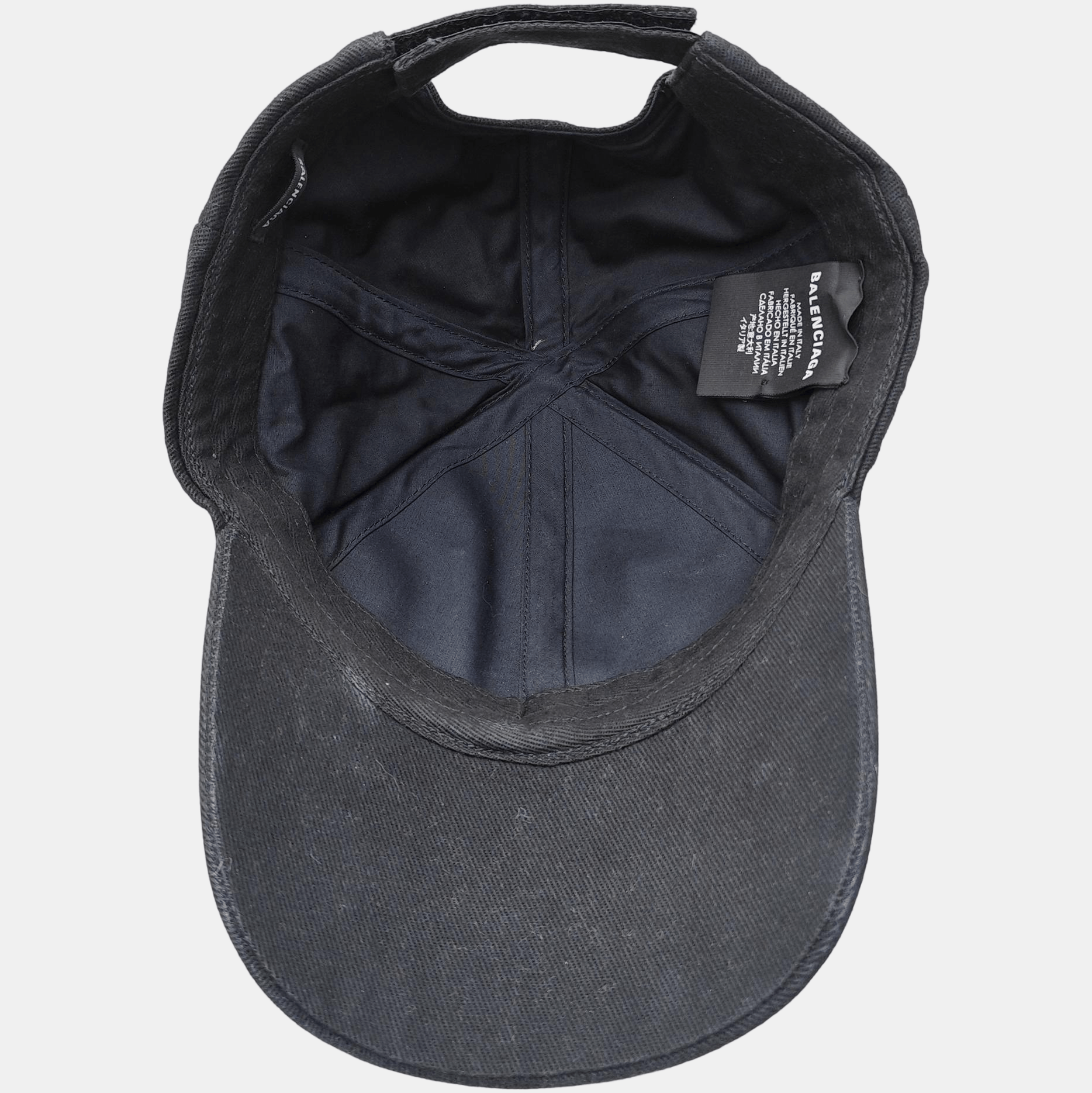 Balenciaga Balenciaga Embroidered Logo Baseball Cap ONE SIZE Size ONE SIZE - 2 Thumbnail
