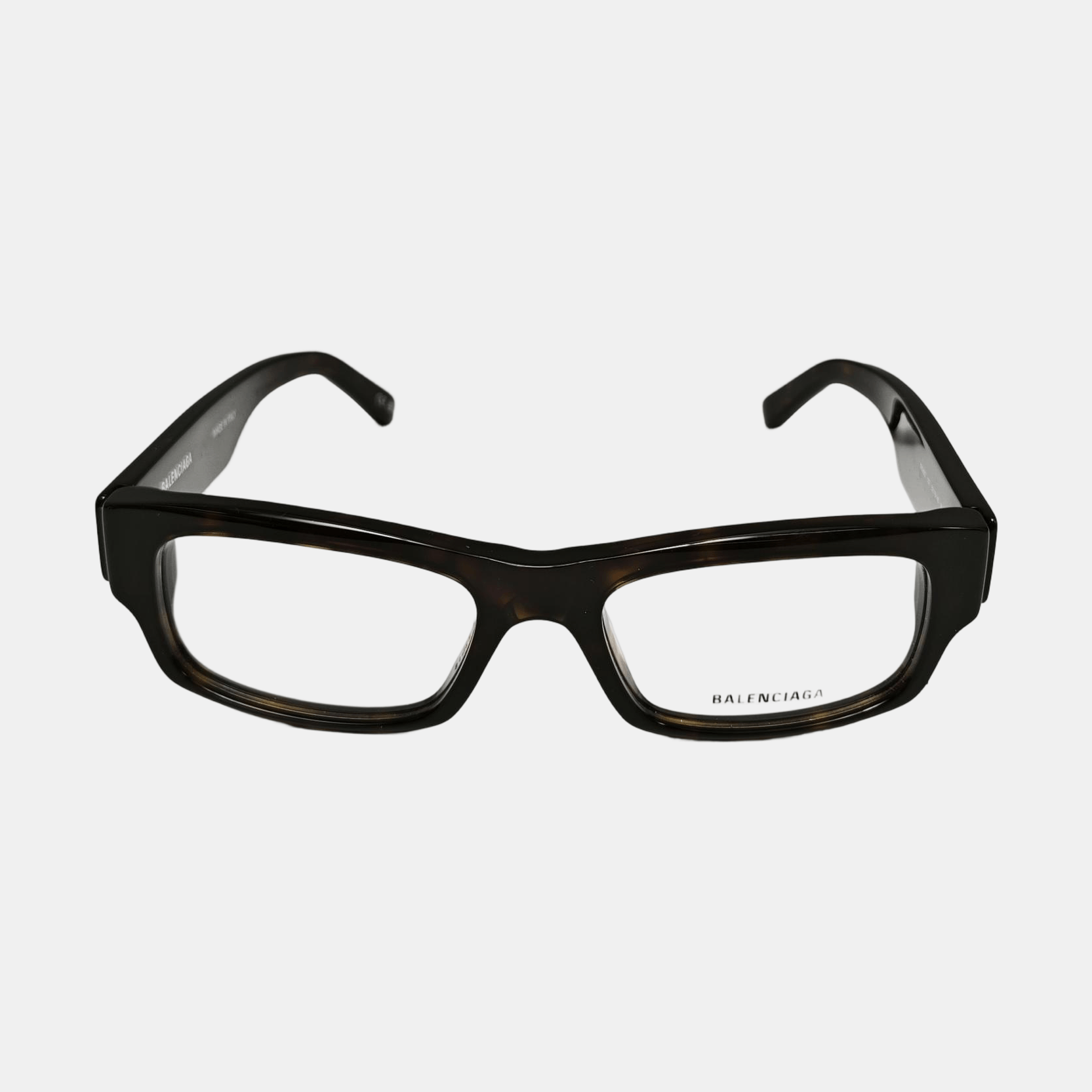 Balenciaga Balenciaga Logo Rectangle Optical Glasses ONE SIZE Size ONE SIZE - 2 Thumbnail
