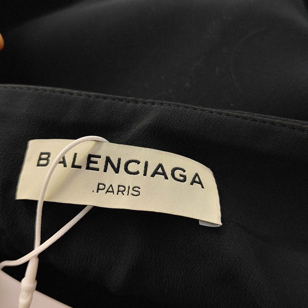 Balenciaga Balenciaga Navy Blue Mini Skirt Size 38 Size 27" / US 4 / IT 40 - 5 Thumbnail