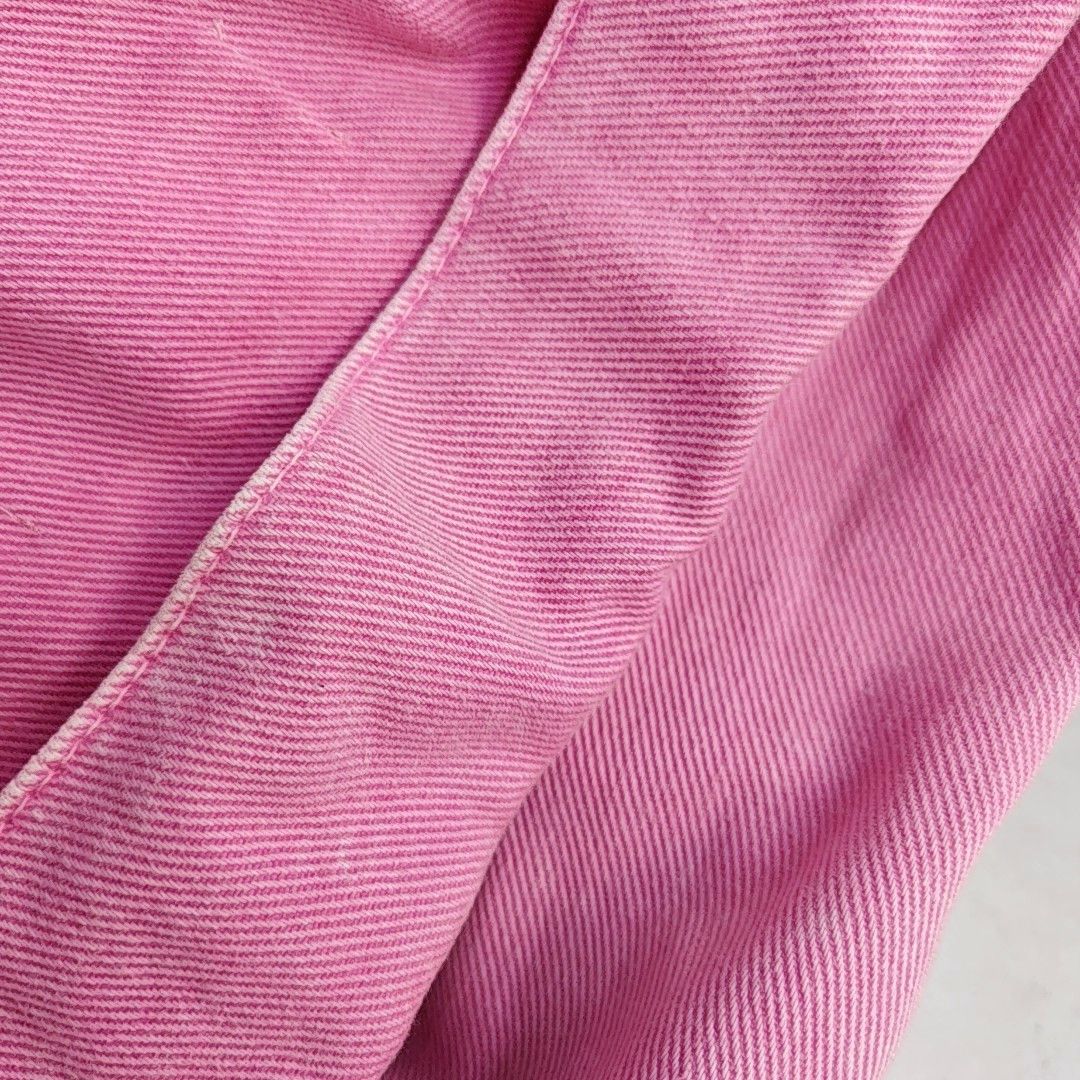 Balenciaga Balenciaga Pink Denim Jacket Size 34 Size XS / US 0-2 / IT 36-38 - 6 Thumbnail