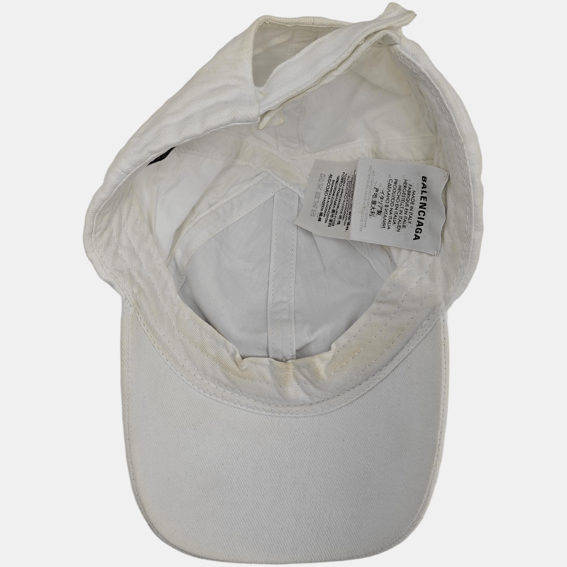 Balenciaga Balenciaga Logo Embroidered Baseball Cap Size ONE SIZE - 2 Thumbnail