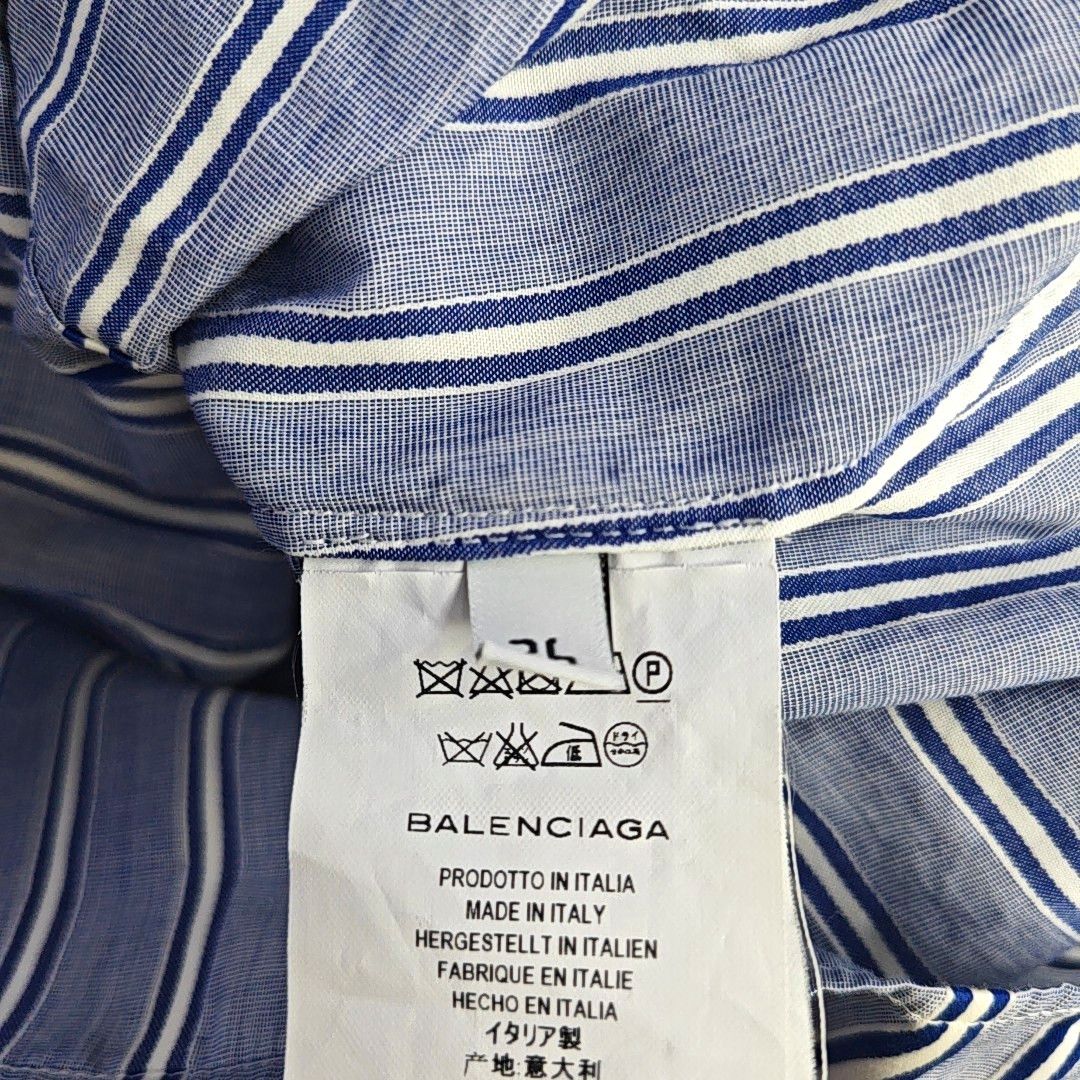 Balenciaga Balenciaga Striped Cotton Tank Top Size 36 Size XS / US 0-2 / IT 36-38 - 4 Thumbnail