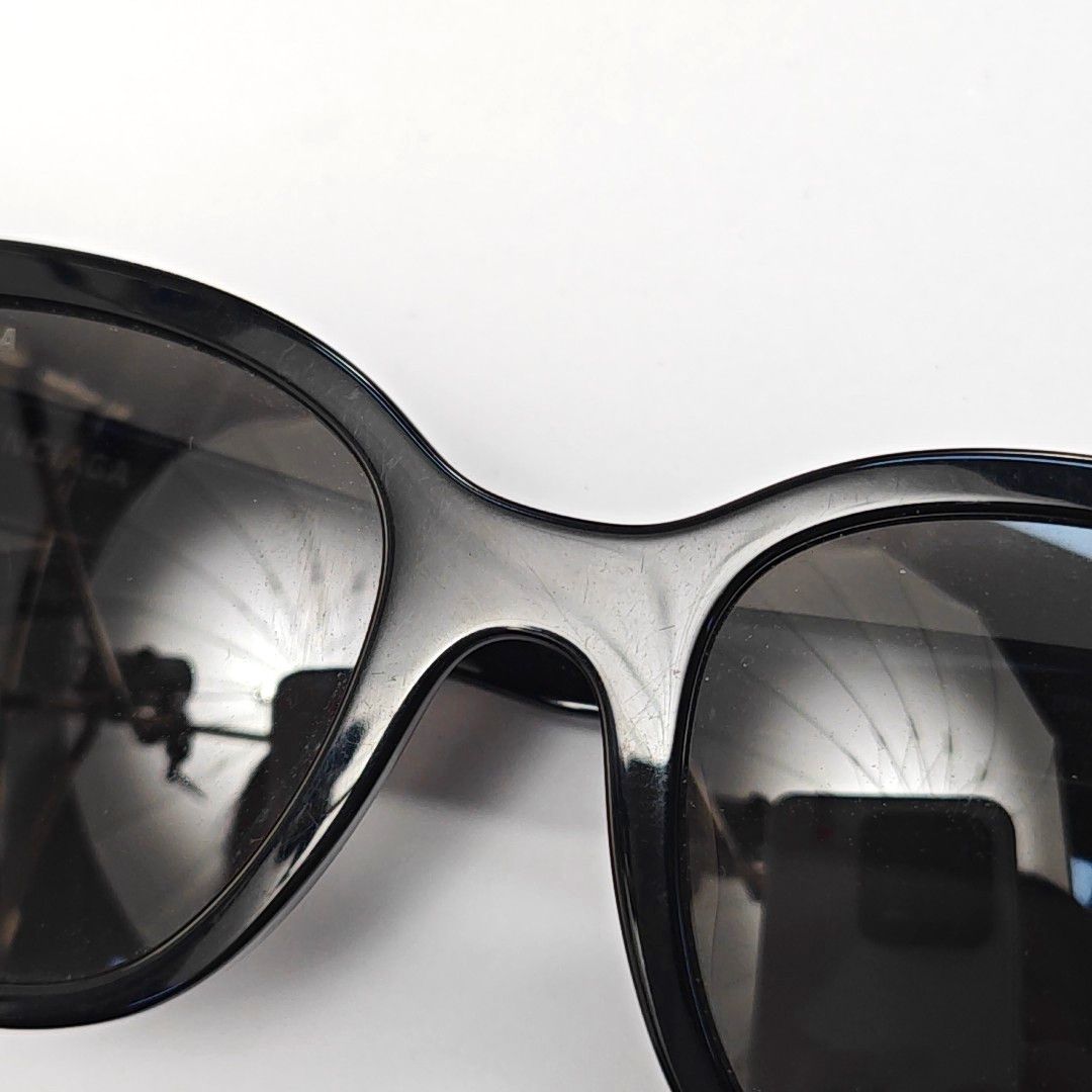Balenciaga Balenciaga Square Polarized Sunglasses One Size Size ONE SIZE - 6 Thumbnail
