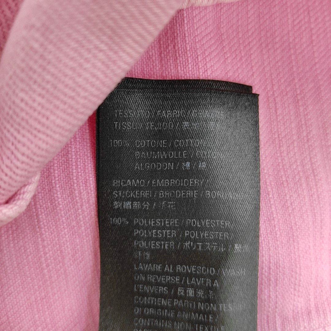 Balenciaga Balenciaga Logo Back Pink Shirt Size XXS Size US XS / EU 42 / 0 - 3 Thumbnail
