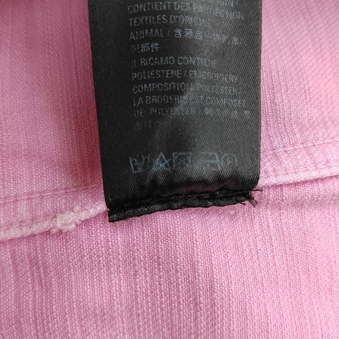Balenciaga Balenciaga Logo Back Pink Shirt Size XXS Size US XS / EU 42 / 0 - 4 Thumbnail