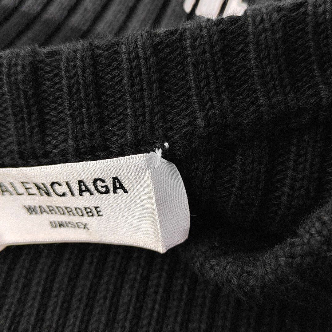 Balenciaga Balenciaga Striped BB Logo Sweater Size S Size US S / EU 44-46 / 1 - 5 Thumbnail