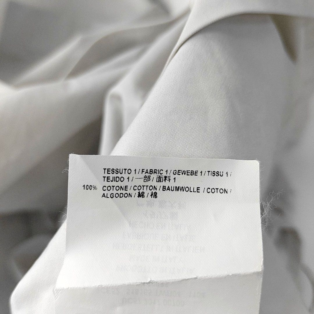 Balenciaga Balenciaga Cotton Button Up Shirt Size 34 Size XS / US 0-2 / IT 36-38 - 3 Thumbnail