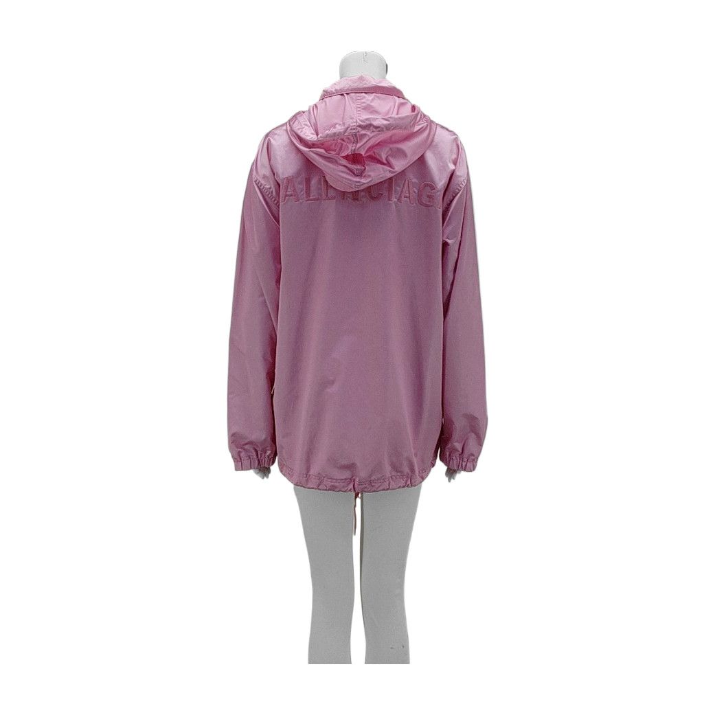 Balenciaga Balenciaga Pink Embroidered Logo Jacket Size 32 Size XXS / US 00 / IT 34 - 2 Thumbnail
