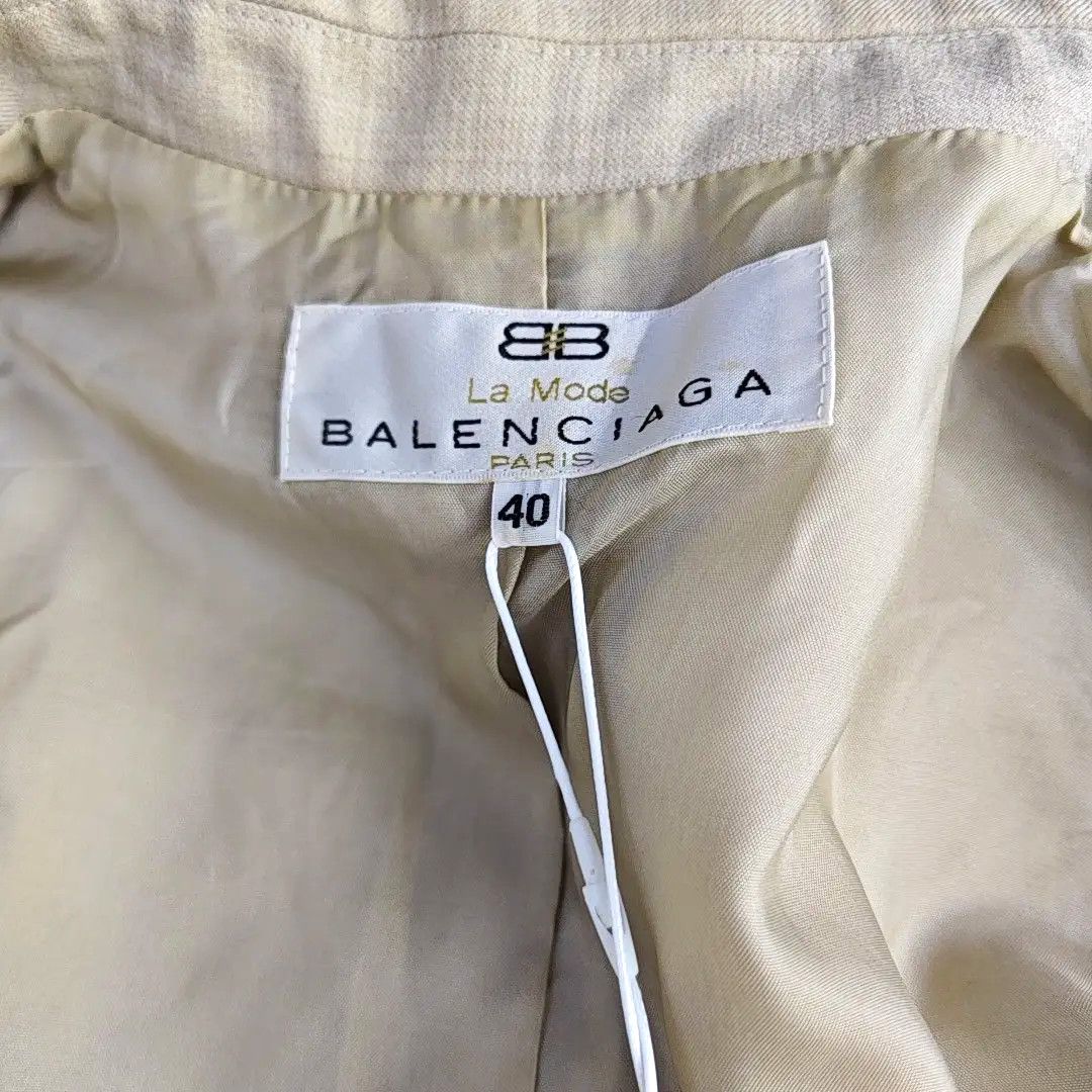 Balenciaga Balenciaga La Mode Wool Jacket Beige Size 40 Size M / US 6-8 / IT 42-44 - 6 Thumbnail
