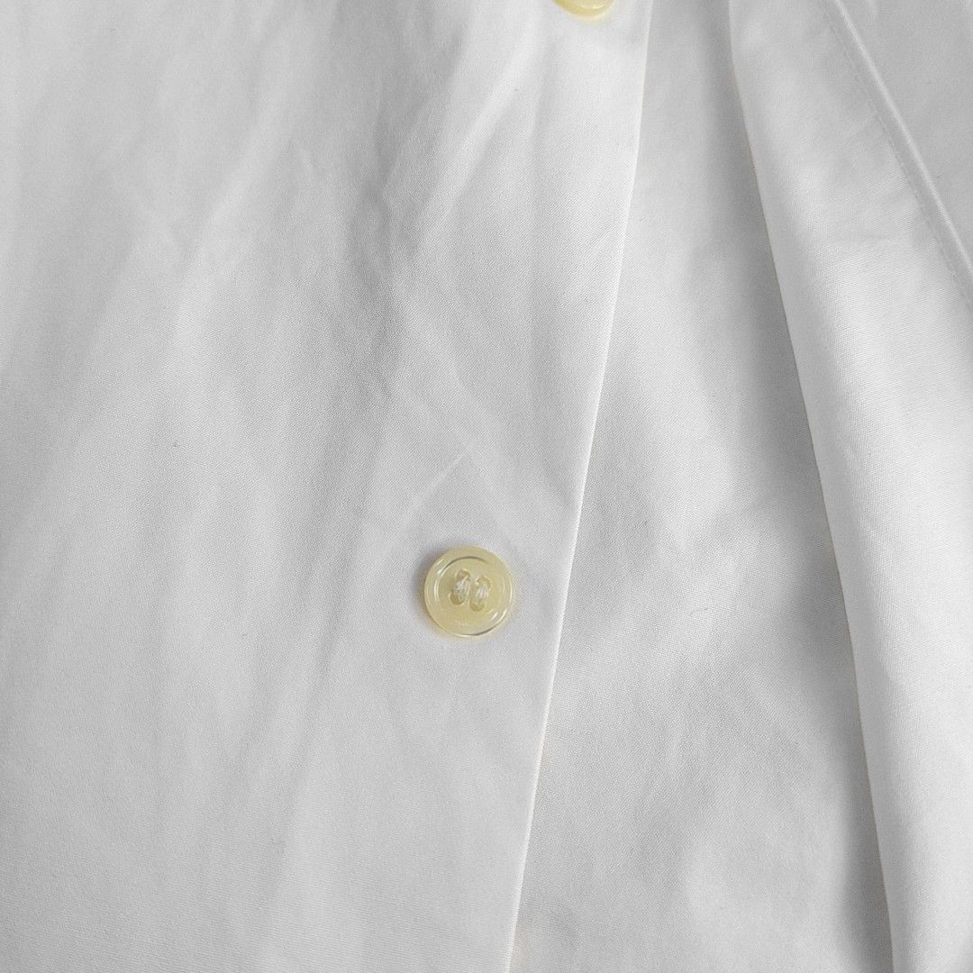 Balenciaga Balenciaga White Cotton Button Up Shirt Size 34 Size XS / US 0-2 / IT 36-38 - 5 Thumbnail