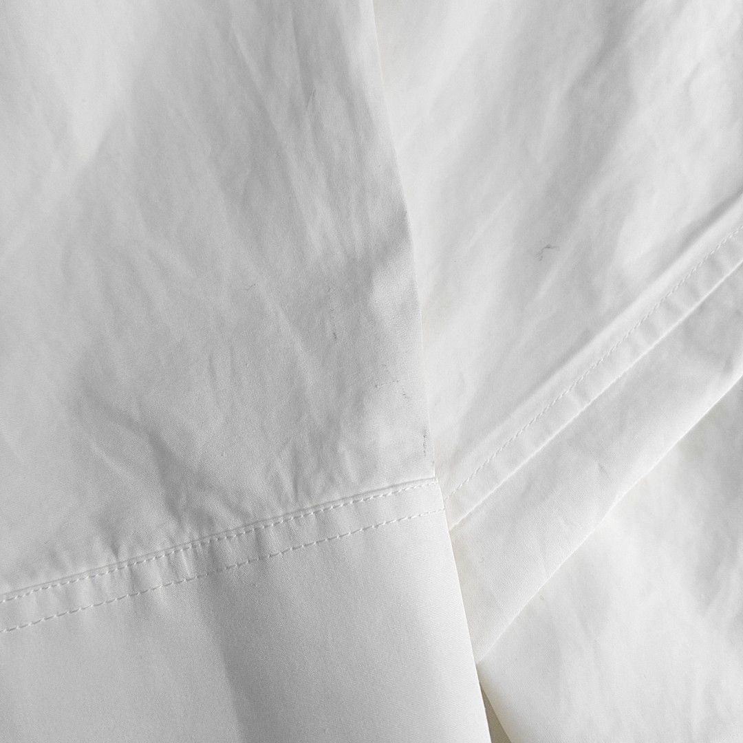 Balenciaga Balenciaga White Cotton Button Up Shirt Size 34 Size XS / US 0-2 / IT 36-38 - 9 Thumbnail