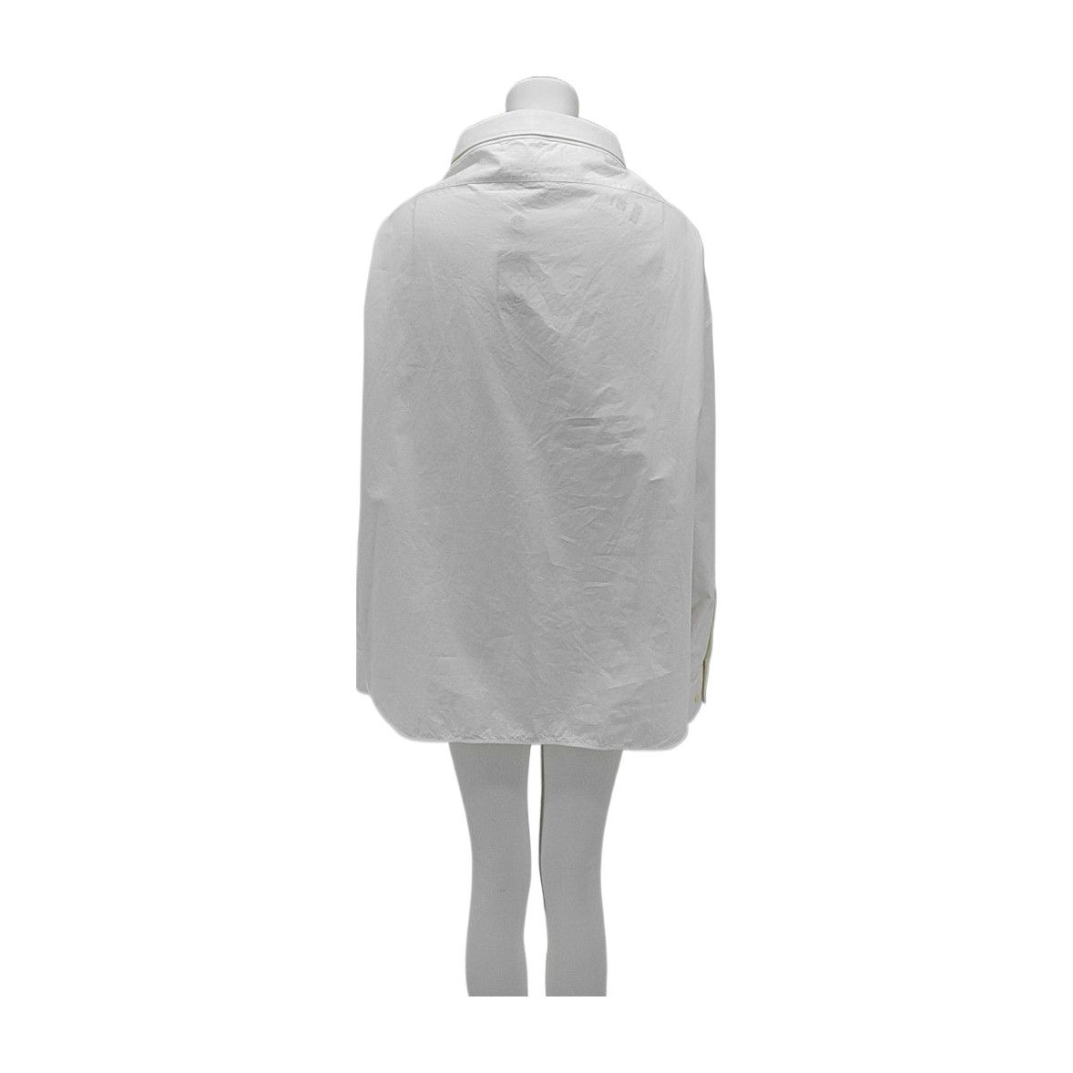 Balenciaga Balenciaga White Cotton Button Up Shirt Size 34 Size XS / US 0-2 / IT 36-38 - 2 Thumbnail