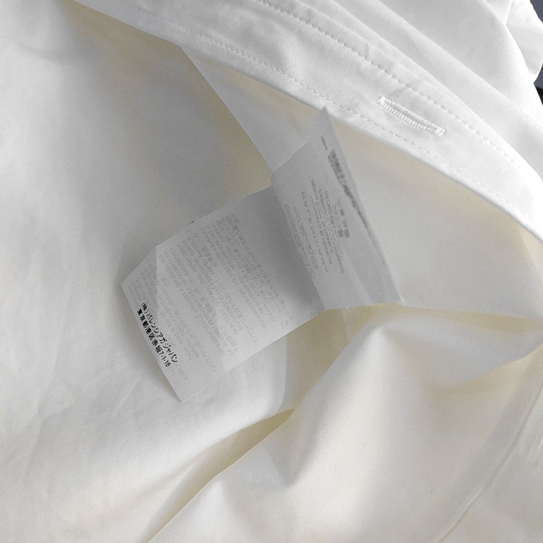 Balenciaga Balenciaga White Cotton Button Up Shirt Size 34 Size XS / US 0-2 / IT 36-38 - 6 Thumbnail