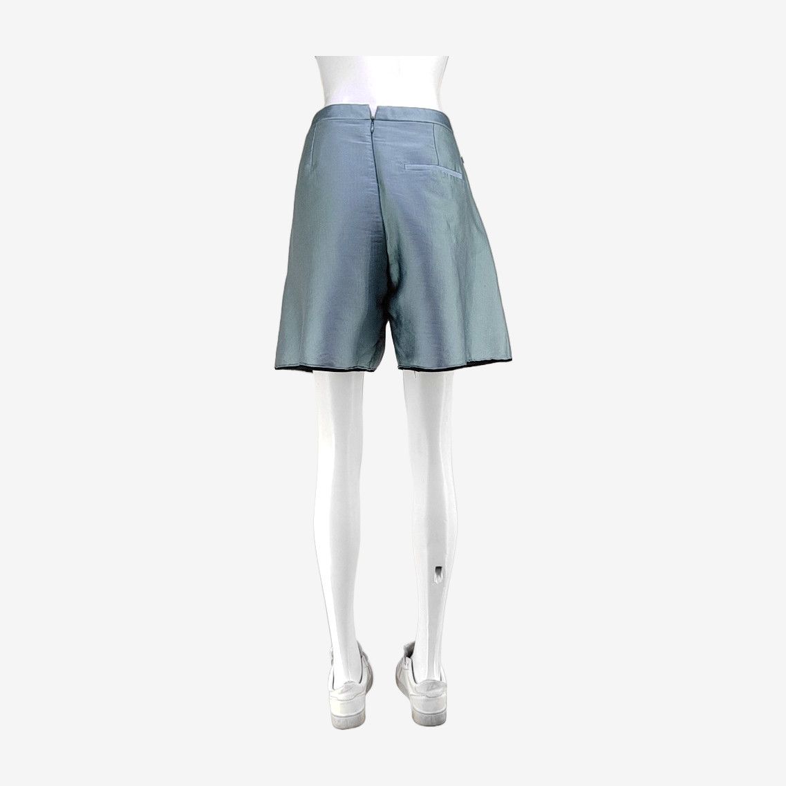 Balenciaga Balenciaga Polyester Silk Blend Shorts Size 40 Size 27" / US 4 / IT 40 - 2 Thumbnail