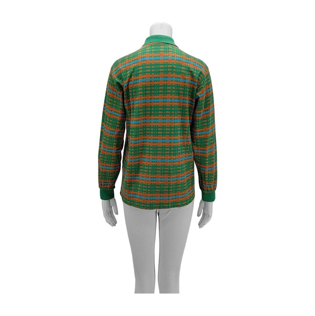 Balenciaga Balenciaga Plaid Long Sleeve Polo Size L Size L / US 10 / IT 46 - 2 Thumbnail