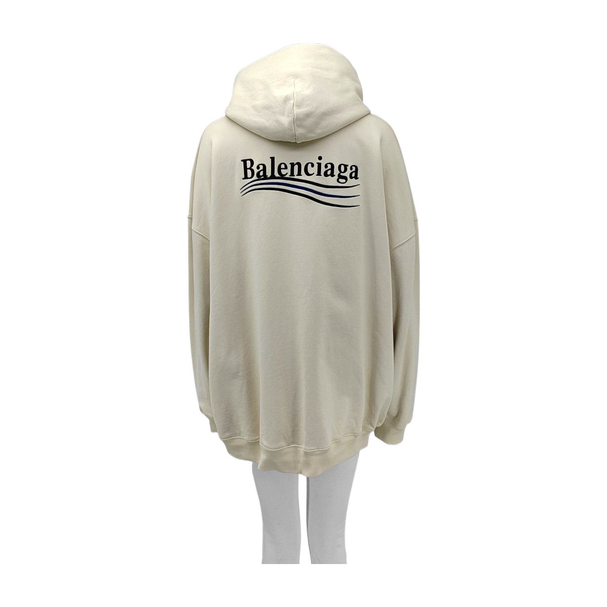 Balenciaga Balenciaga Wave Logo Hoodie Size M Size US M / EU 48-50 / 2 - 2 Thumbnail