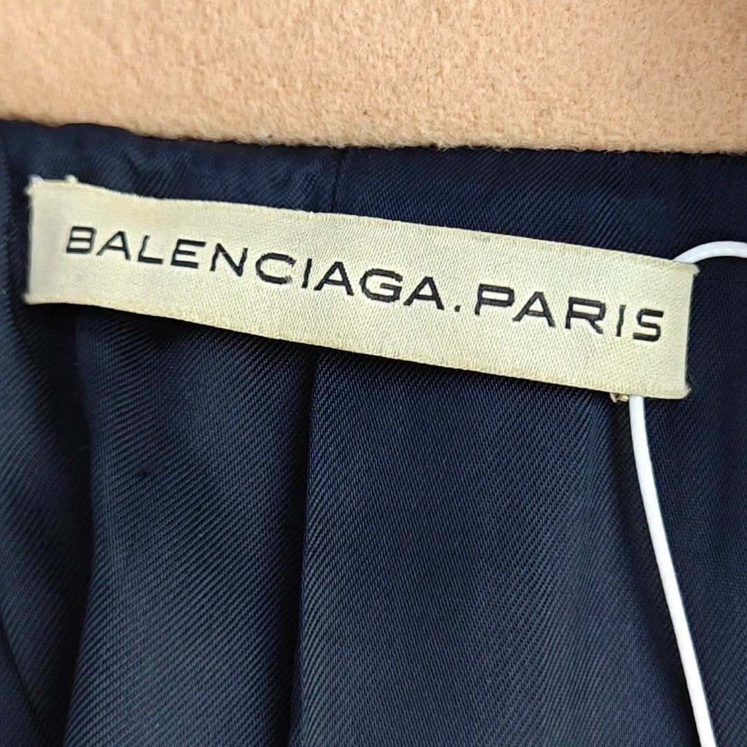 Balenciaga Balenciaga Beige Wool Coat Size FR 38 Size S / US 4 / IT 40 - 6 Thumbnail